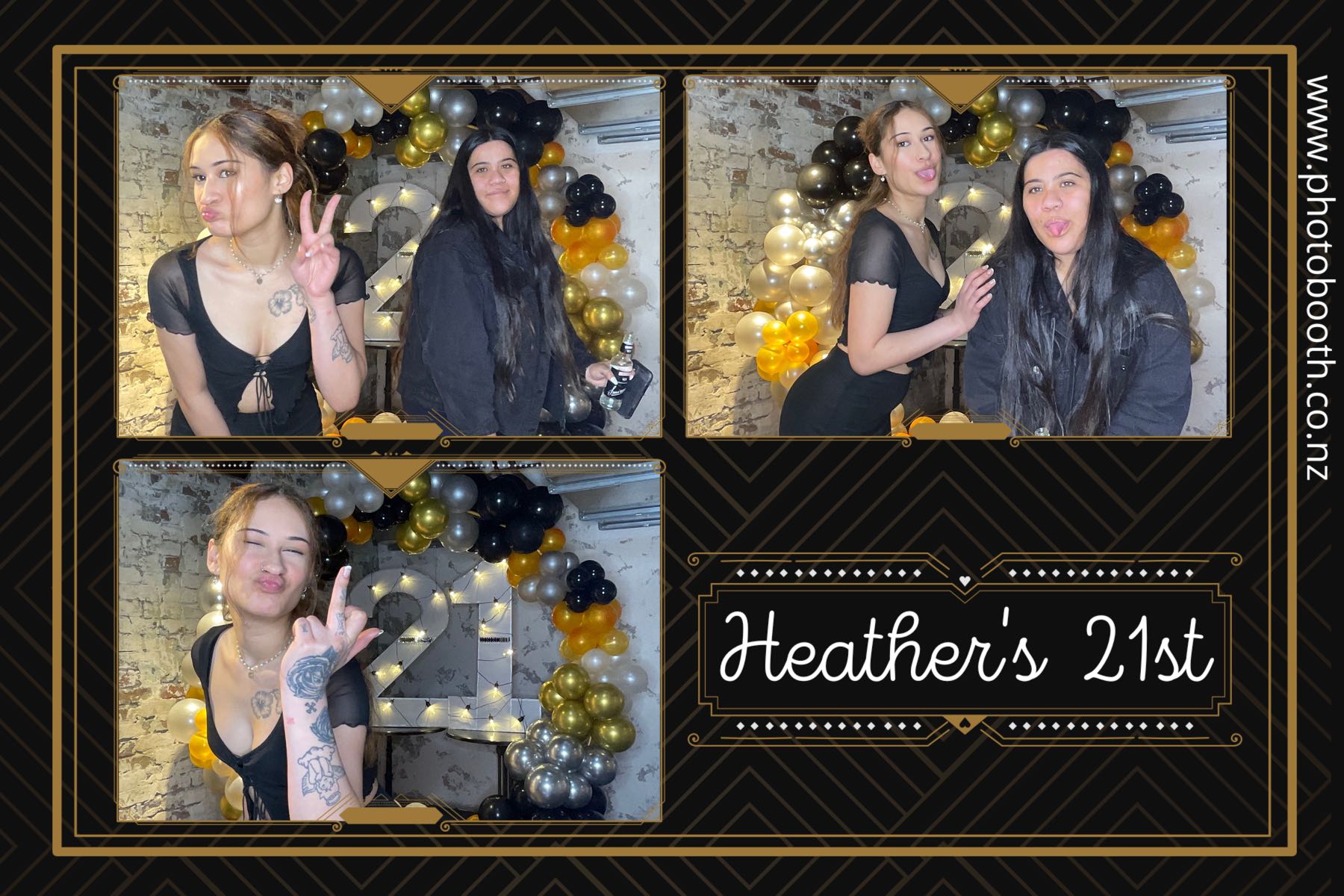 Heather's 21st | View more photos from the event at gallery.photobooth.co.nz/u/SelfieCentral/Heathers-21st