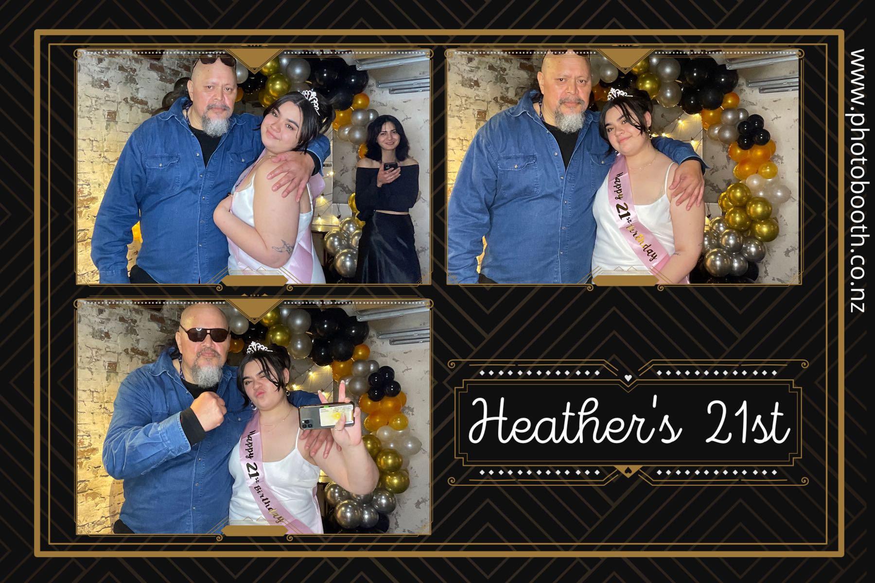 Heather's 21st | View more photos from the event at gallery.photobooth.co.nz/u/SelfieCentral/Heathers-21st