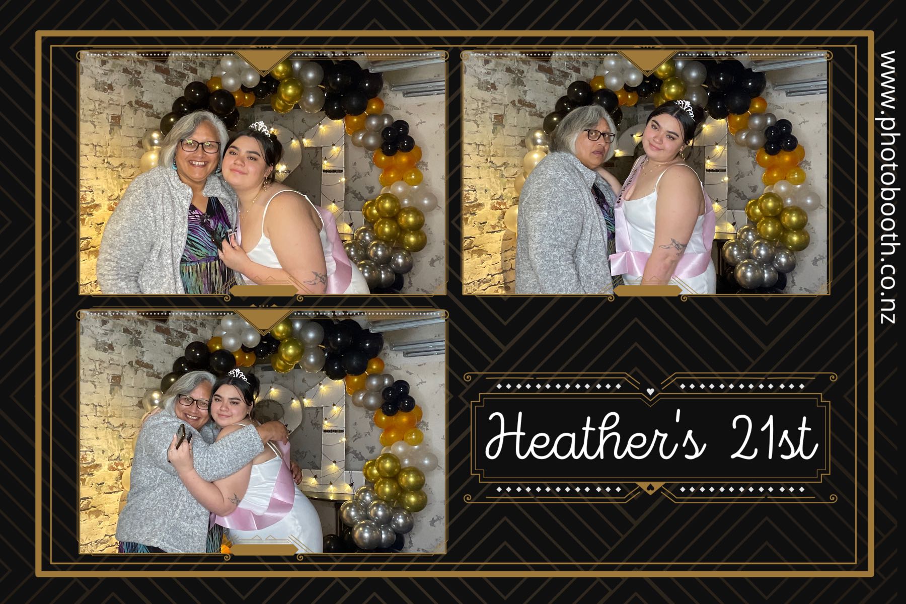Heather's 21st | View more photos from the event at gallery.photobooth.co.nz/u/SelfieCentral/Heathers-21st