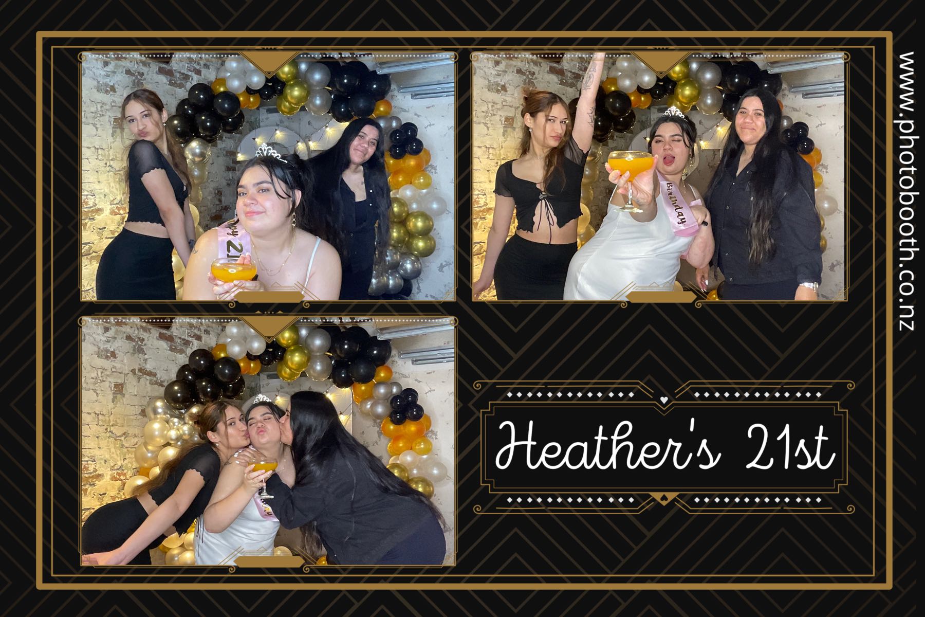 Heather's 21st | View more photos from the event at gallery.photobooth.co.nz/u/SelfieCentral/Heathers-21st