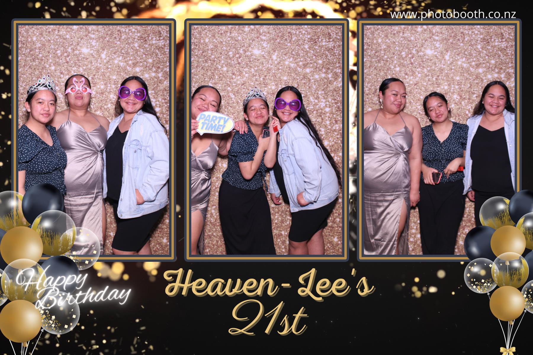 Heaven-Lee's 21st | View more photos from the event at gallery.photobooth.co.nz/u/SelfieCentral/Heaven-Lees-21st
