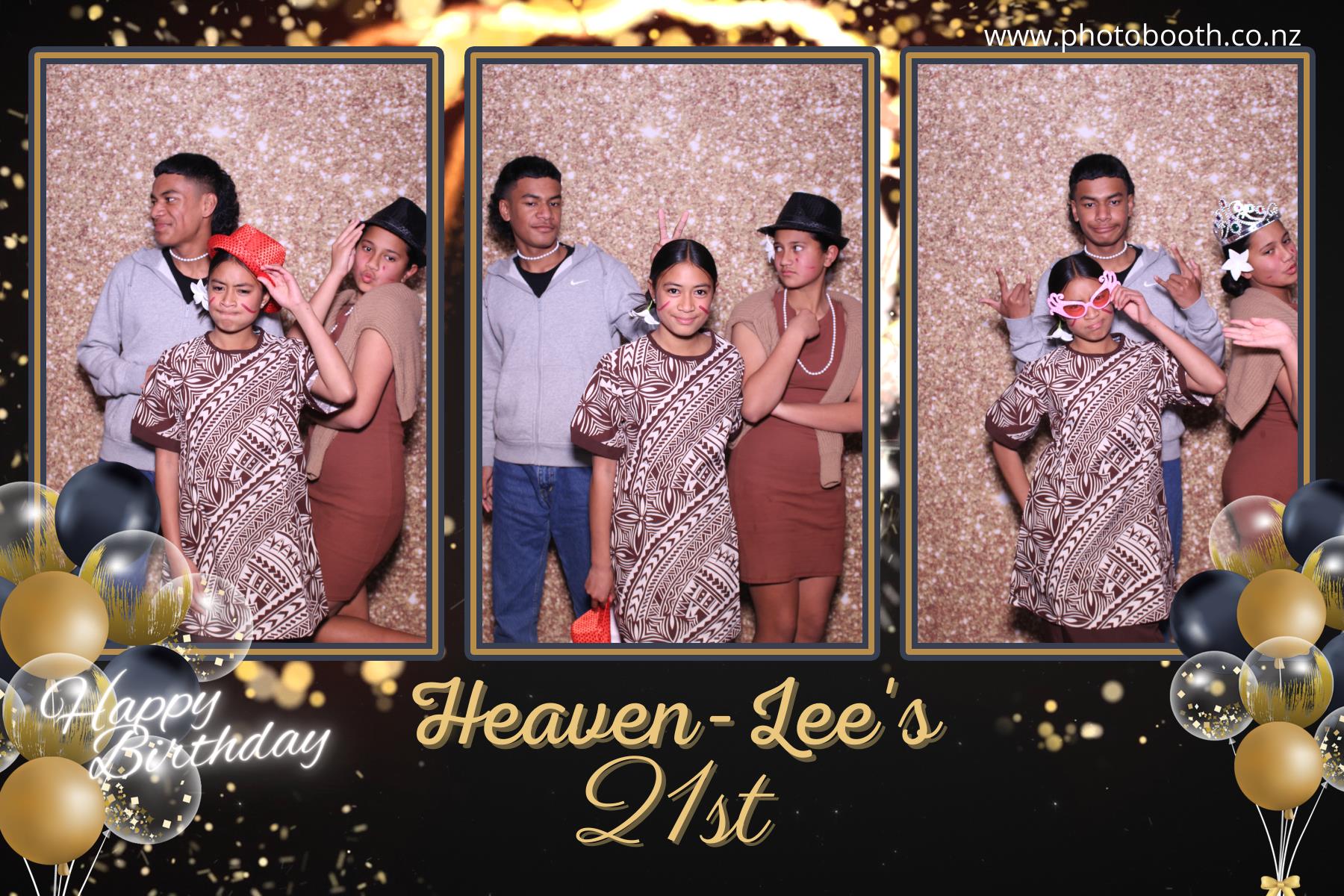Heaven-Lee's 21st | View more photos from the event at gallery.photobooth.co.nz/u/SelfieCentral/Heaven-Lees-21st