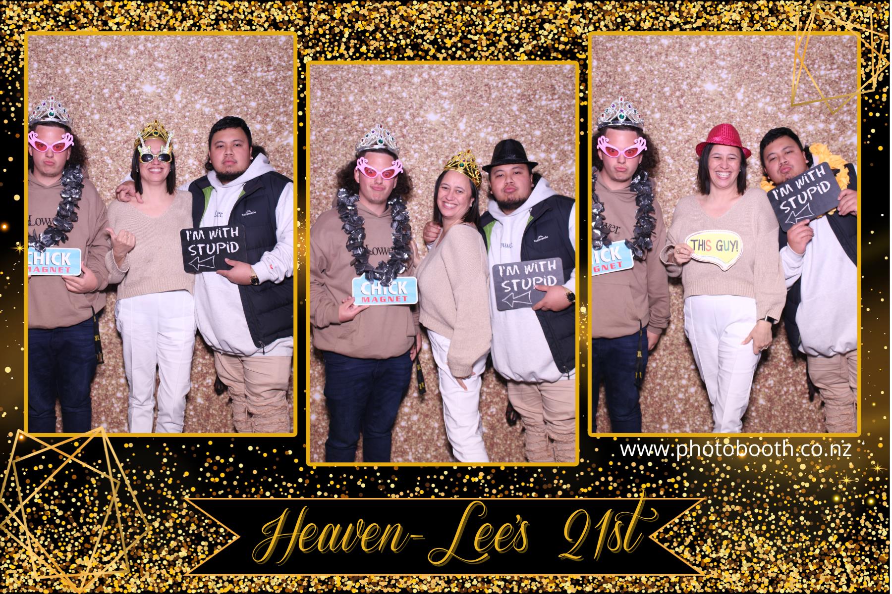 Heaven-Lee's 21st | View more photos from the event at gallery.photobooth.co.nz/u/SelfieCentral/Heaven-Lees-21st