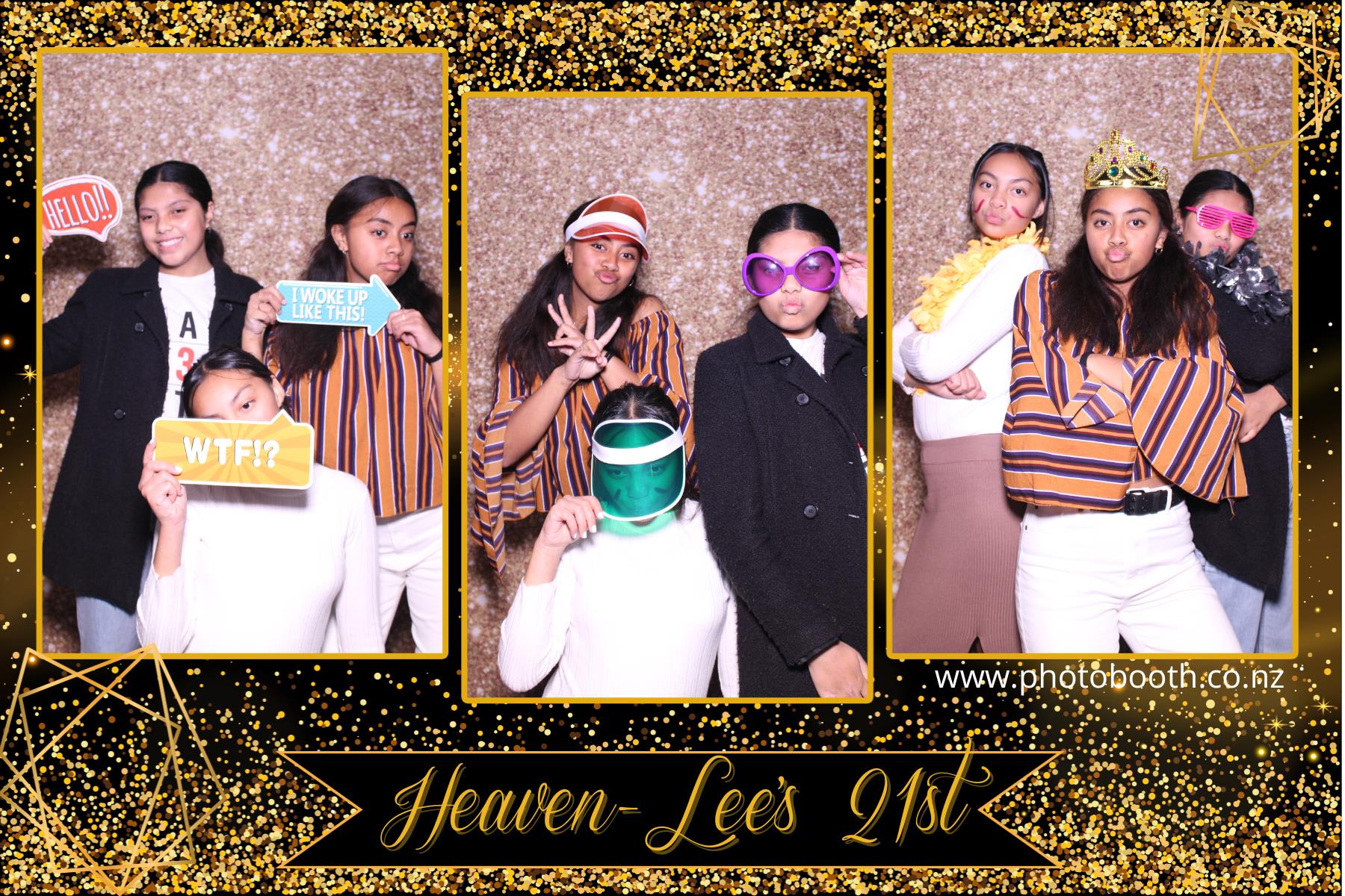 Heaven-Lee's 21st | View more photos from the event at gallery.photobooth.co.nz/u/SelfieCentral/Heaven-Lees-21st