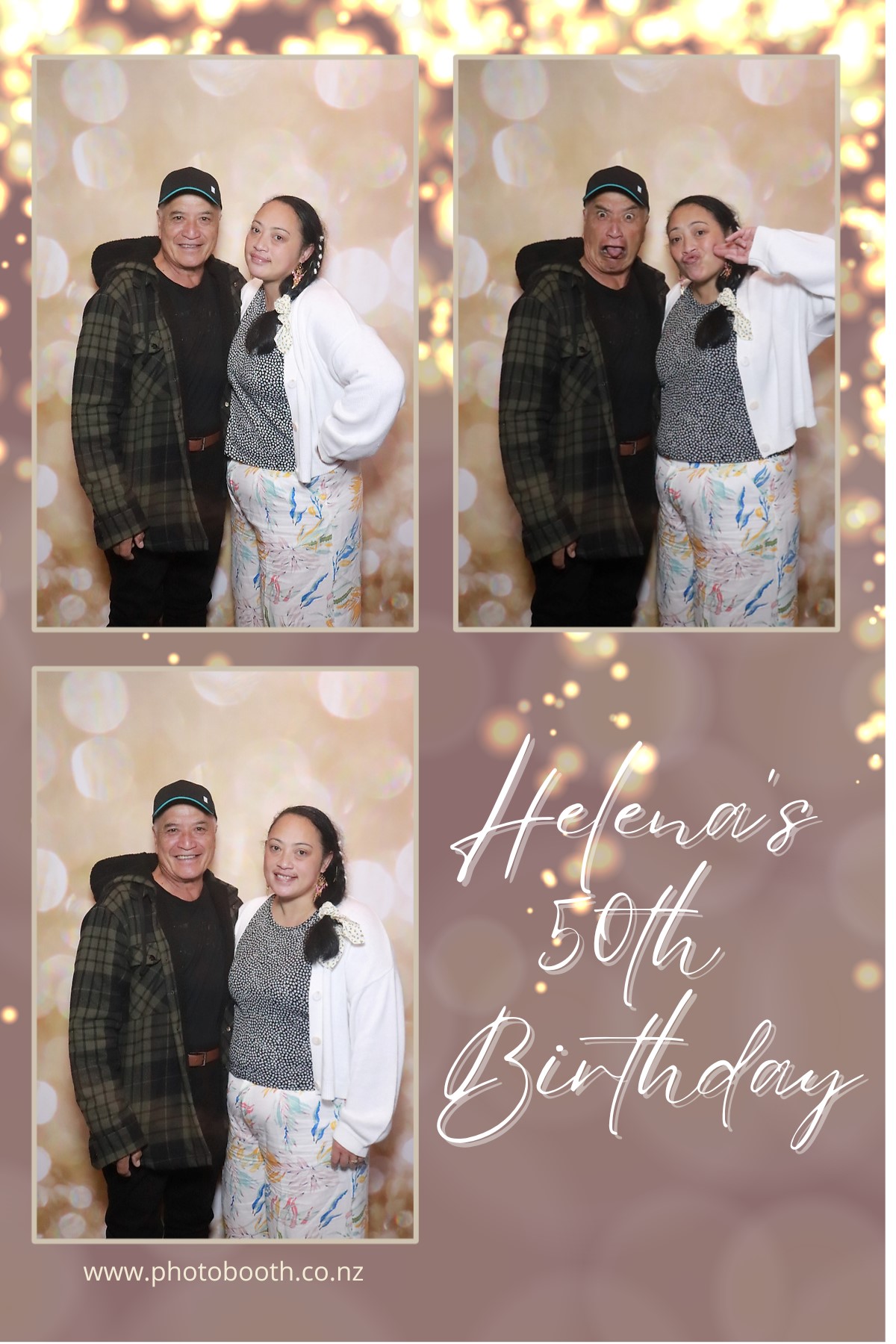 Helena's 50th | View more photos from the event at gallery.photobooth.co.nz/u/SelfieCentral/Helenas-50th