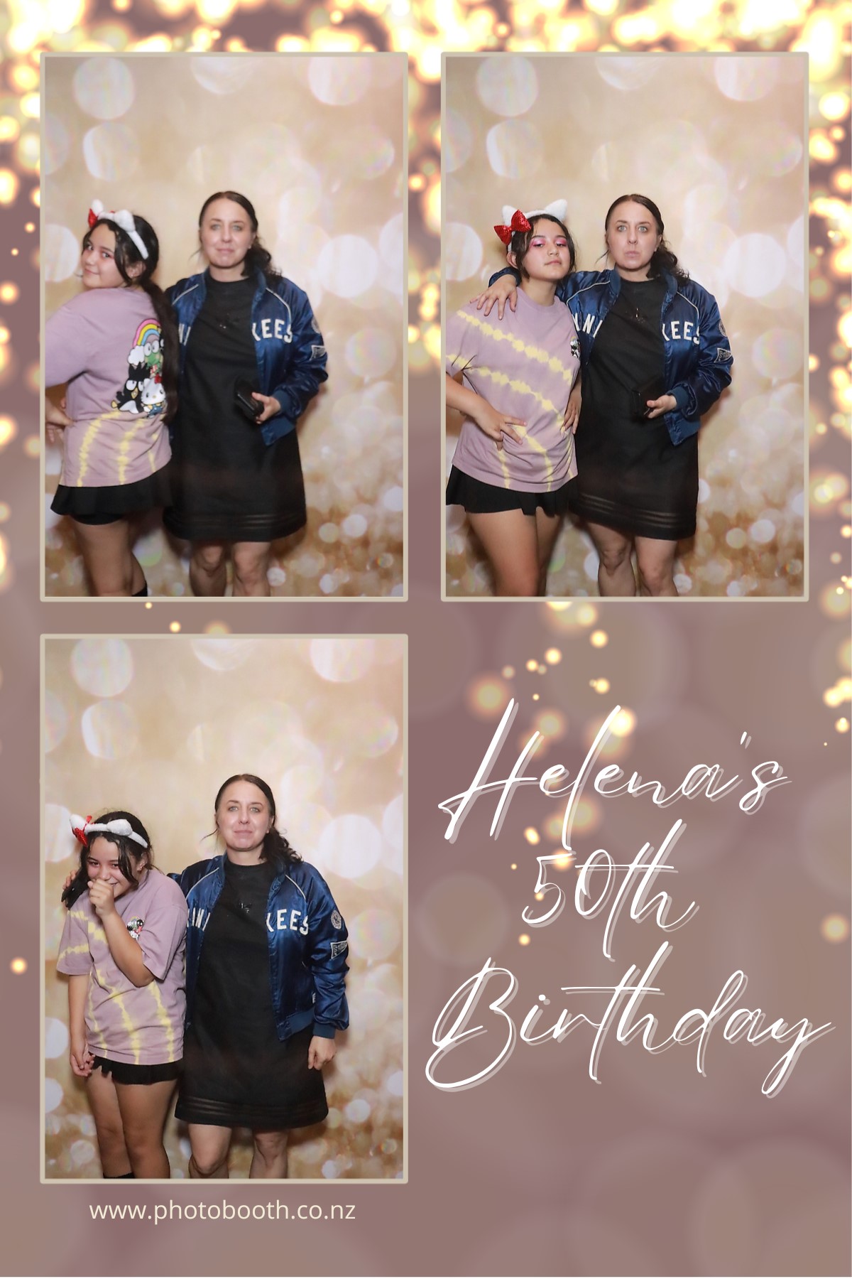 Helena's 50th | View more photos from the event at gallery.photobooth.co.nz/u/SelfieCentral/Helenas-50th