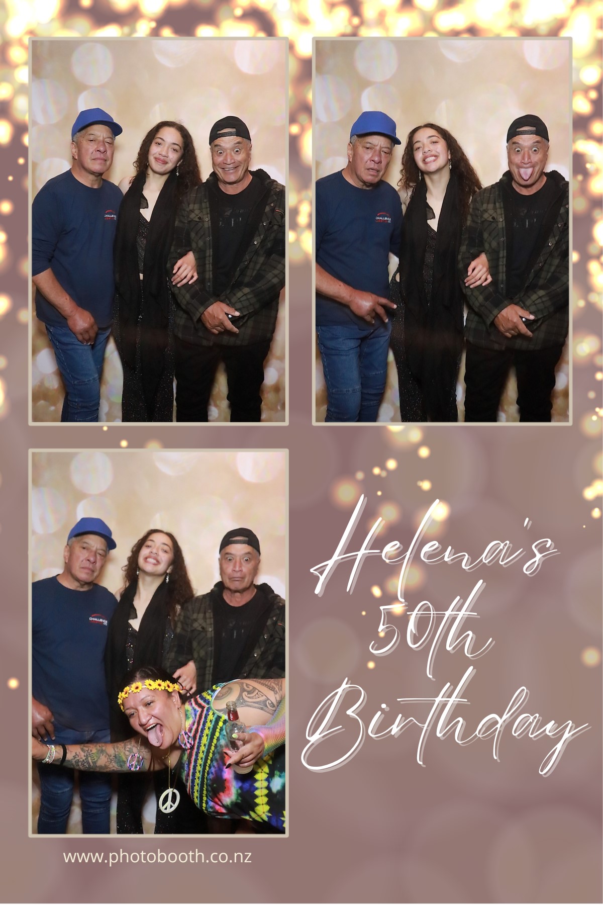 Helena's 50th | View more photos from the event at gallery.photobooth.co.nz/u/SelfieCentral/Helenas-50th
