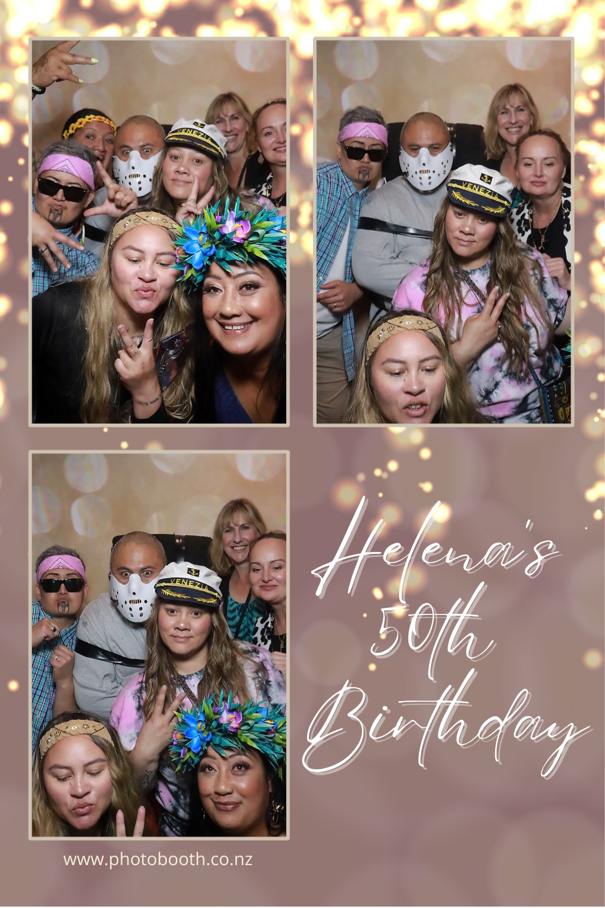 Helena's 50th | View more photos from the event at gallery.photobooth.co.nz/u/SelfieCentral/Helenas-50th