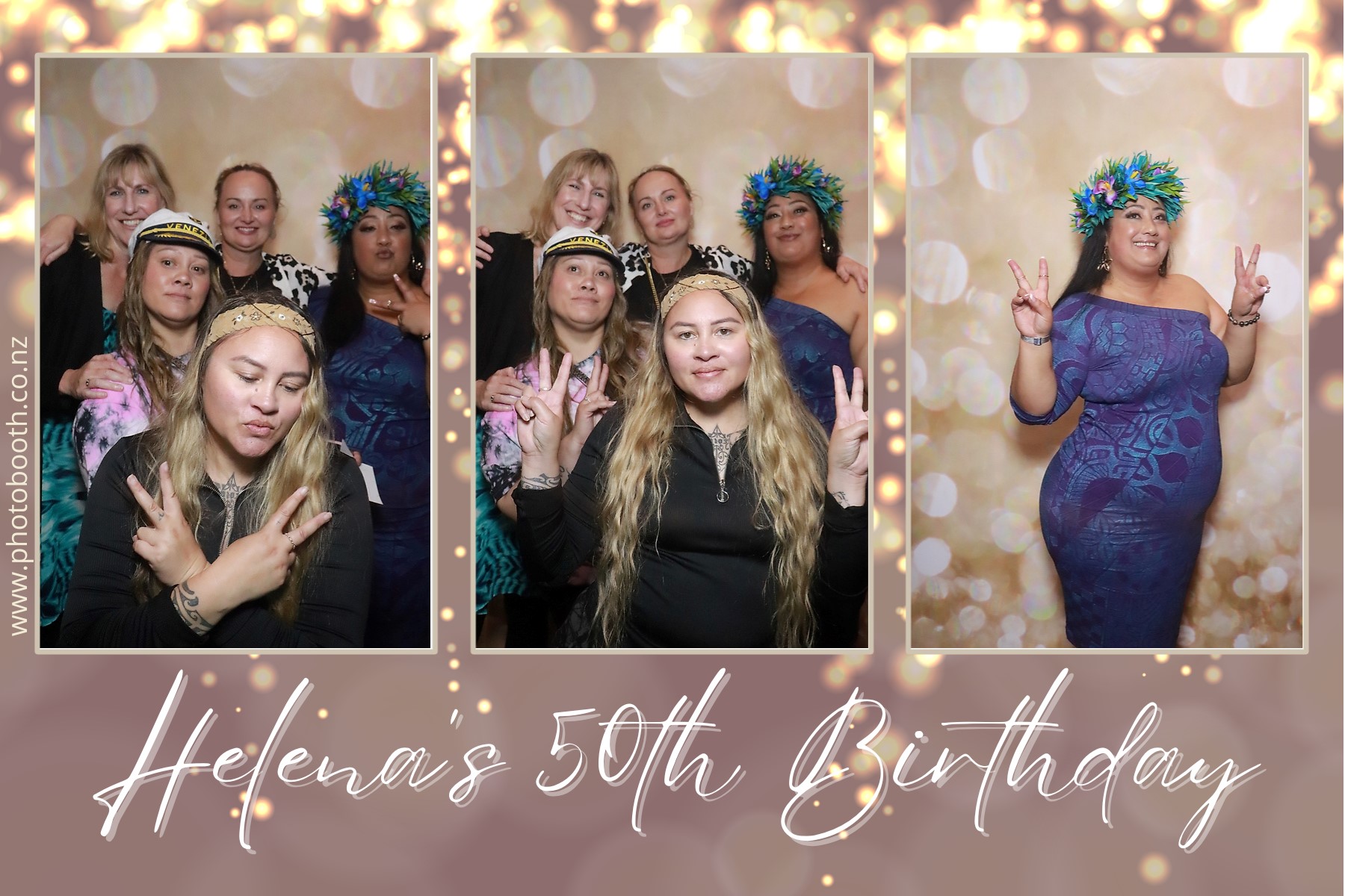 Helena's 50th | View more photos from the event at gallery.photobooth.co.nz/u/SelfieCentral/Helenas-50th