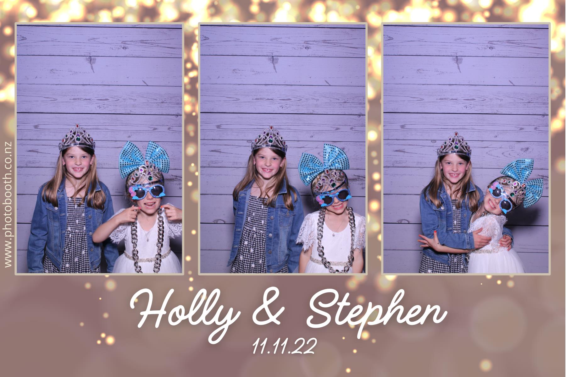 Holly & Stephen's Wedding | View more photos from the event at gallery.photobooth.co.nz/u/SelfieCentral/Holly-Stephens-Wedding