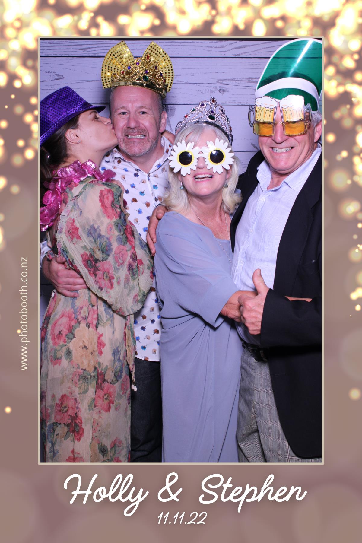 Holly & Stephen's Wedding | View more photos from the event at gallery.photobooth.co.nz/u/SelfieCentral/Holly-Stephens-Wedding