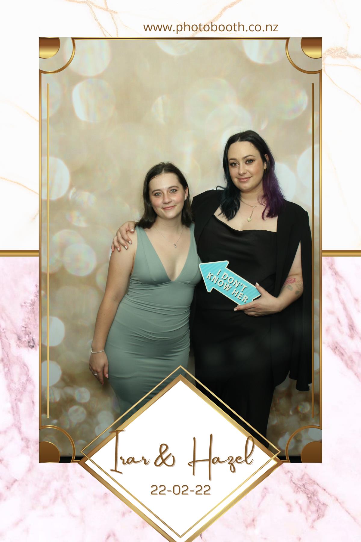 Irar & Hazel's Wedding | View more photos from the event at gallery.photobooth.co.nz/u/SelfieCentral/Irar-Hazels-Wedding