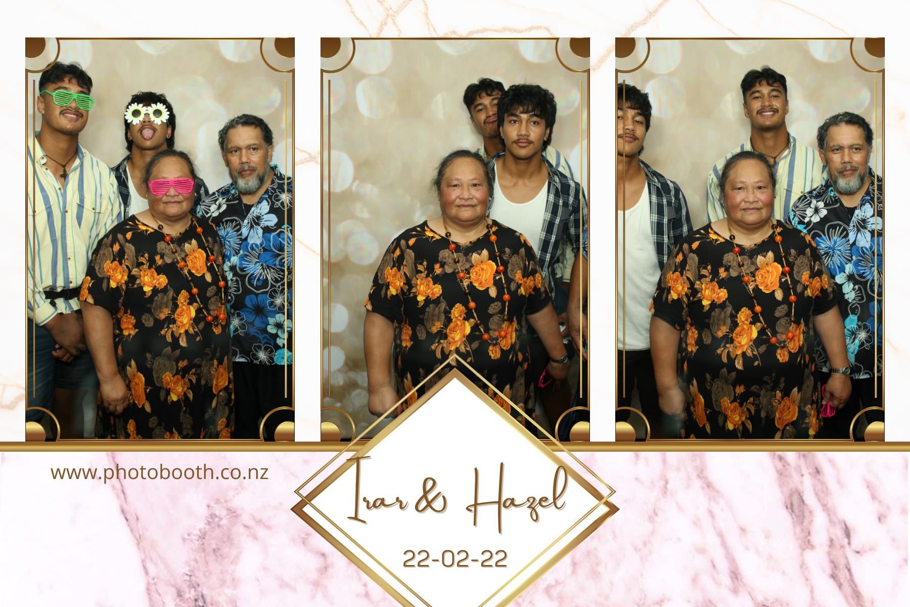 Irar & Hazel's Wedding | View more photos from the event at gallery.photobooth.co.nz/u/SelfieCentral/Irar-Hazels-Wedding