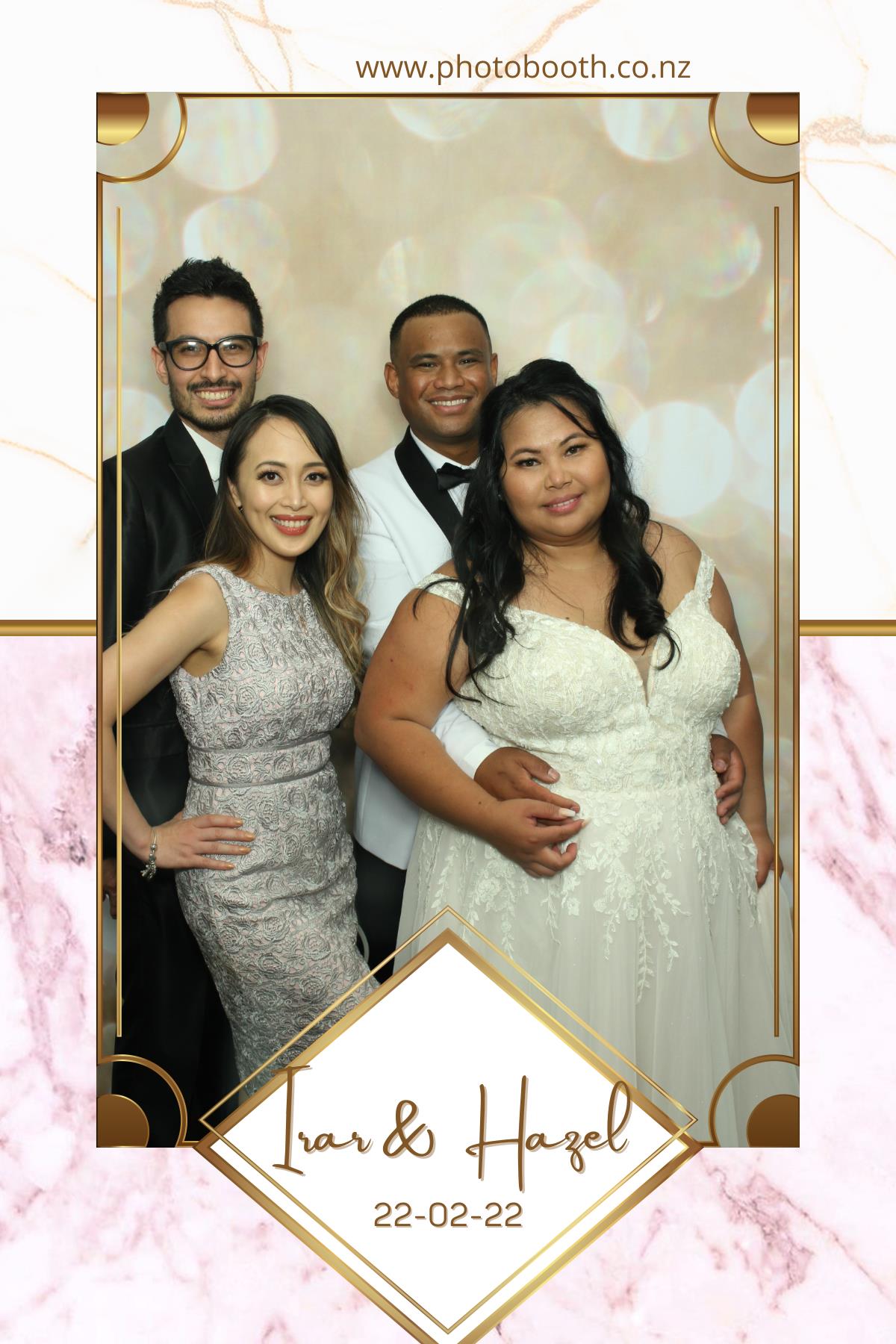 Irar & Hazel's Wedding | View more photos from the event at gallery.photobooth.co.nz/u/SelfieCentral/Irar-Hazels-Wedding