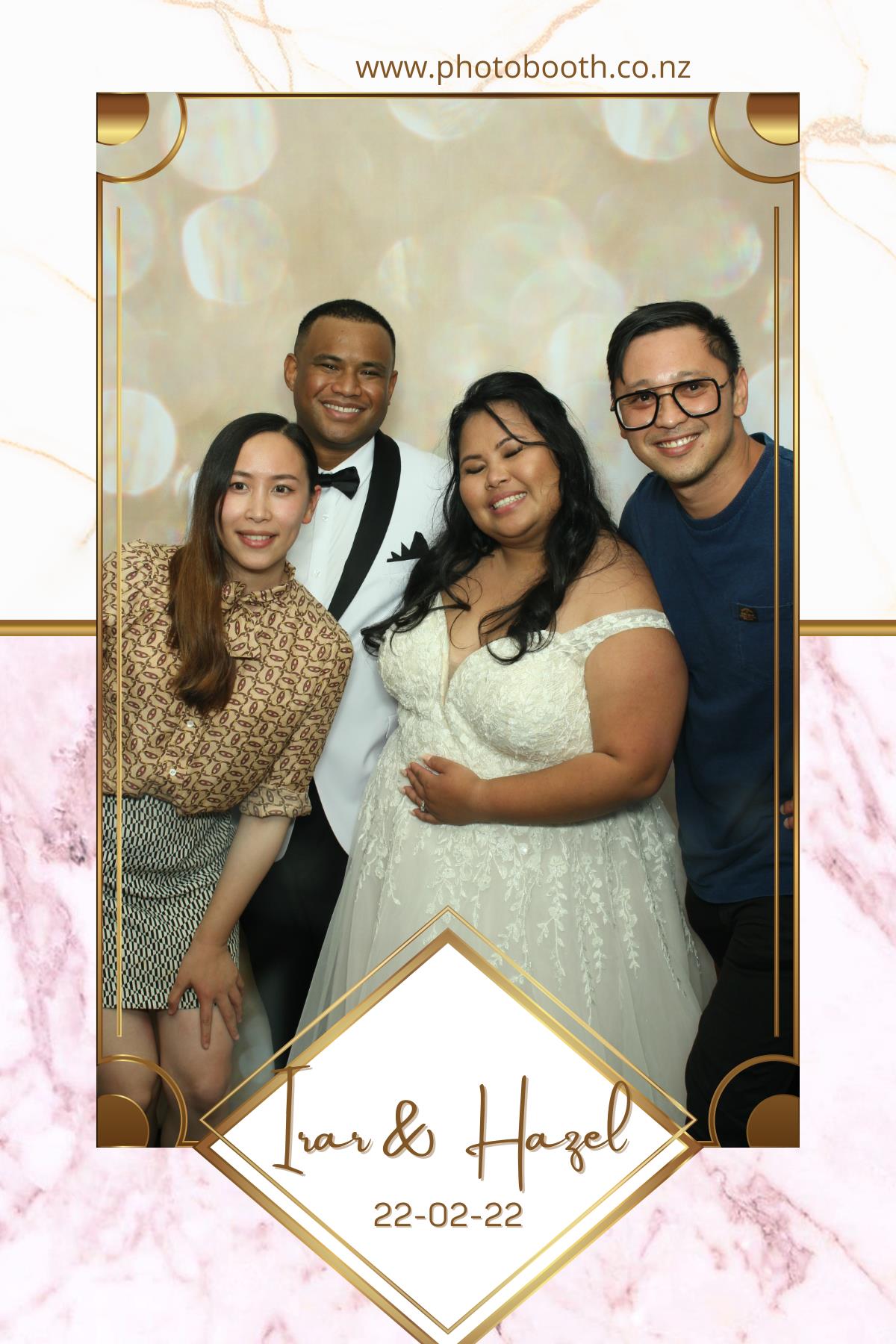 Irar & Hazel's Wedding | View more photos from the event at gallery.photobooth.co.nz/u/SelfieCentral/Irar-Hazels-Wedding