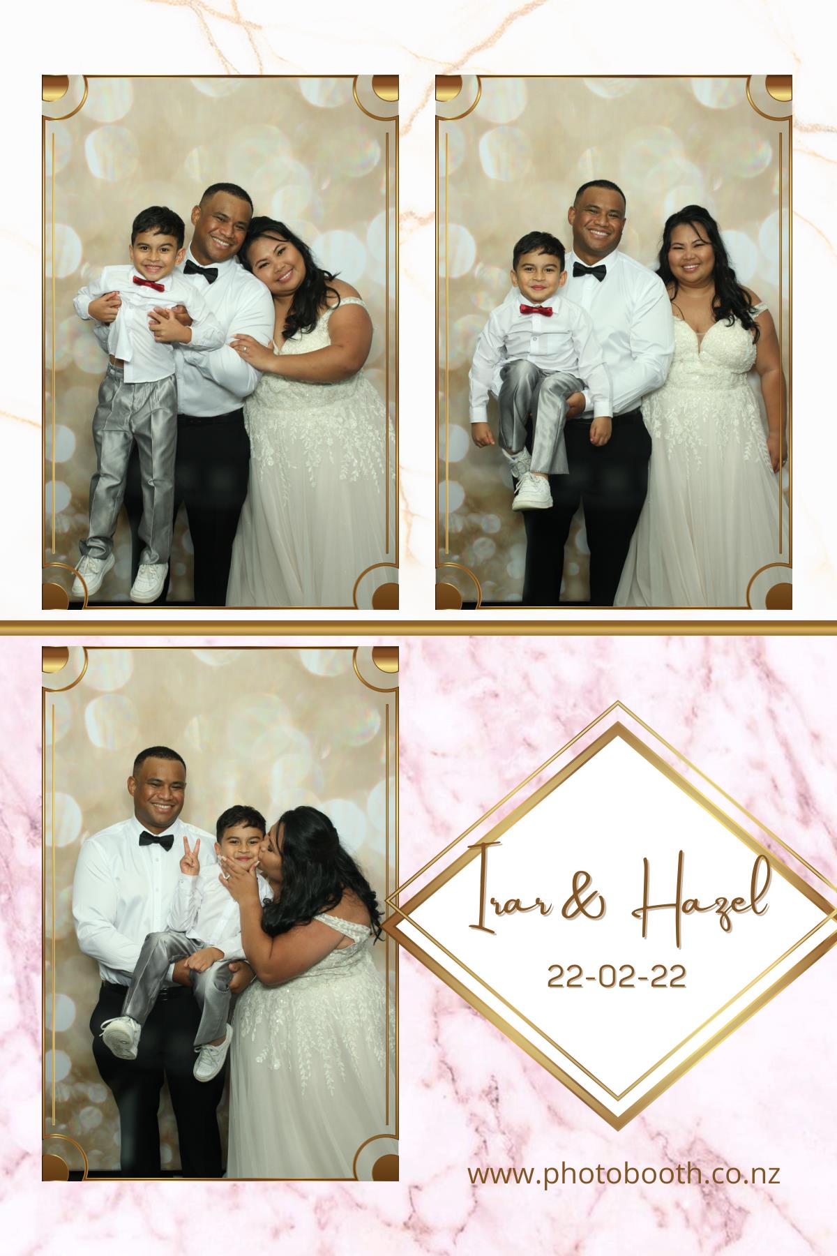 Irar & Hazel's Wedding | View more photos from the event at gallery.photobooth.co.nz/u/SelfieCentral/Irar-Hazels-Wedding