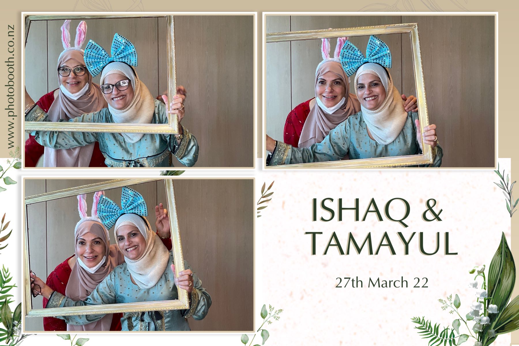 Ishaq & Tamayul's Wedding | View more photos from the event at gallery.photobooth.co.nz/u/SelfieCentral/Ishaq-Tamayuls-Wedding