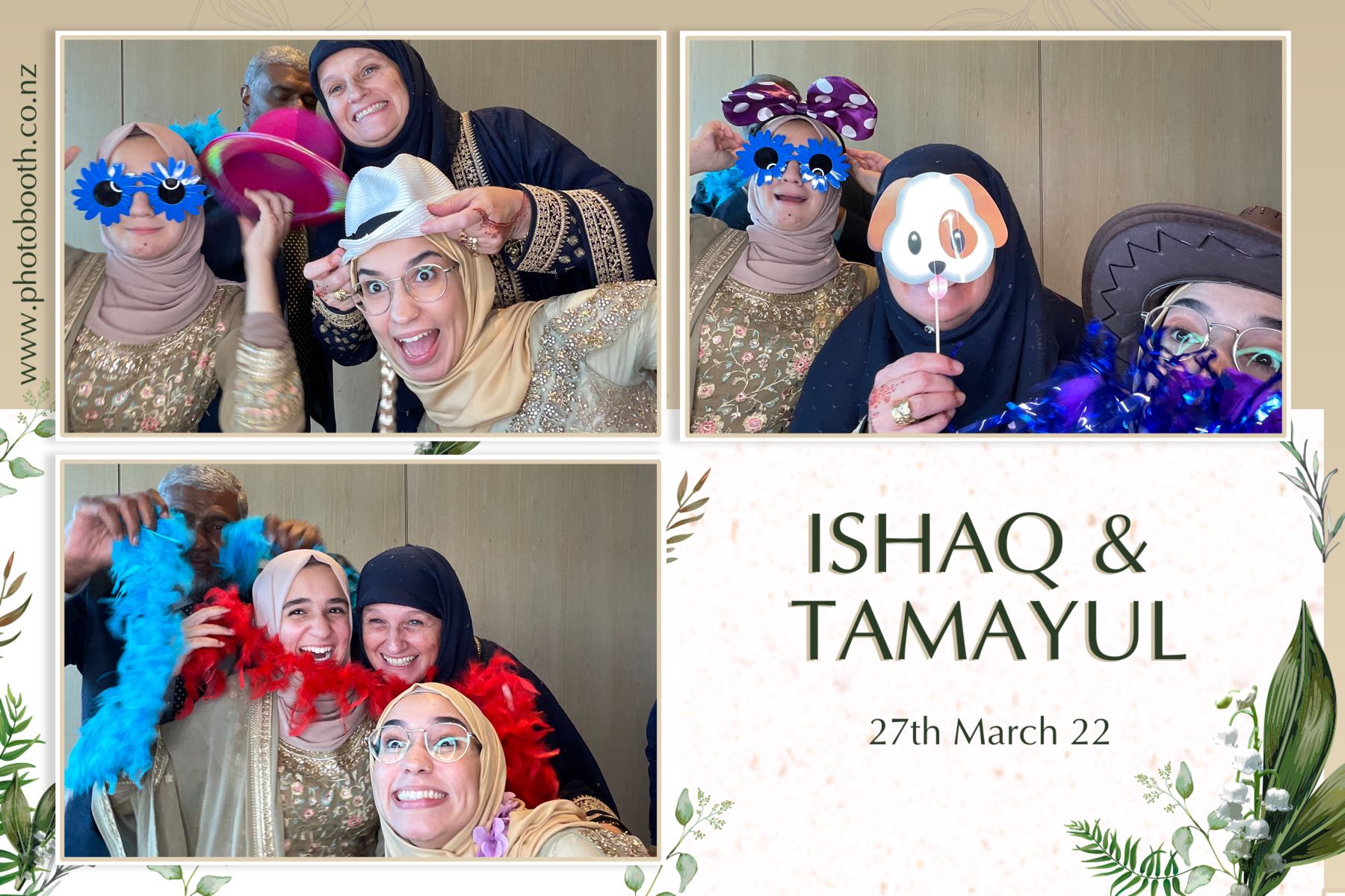 Ishaq & Tamayul's Wedding | View more photos from the event at gallery.photobooth.co.nz/u/SelfieCentral/Ishaq-Tamayuls-Wedding