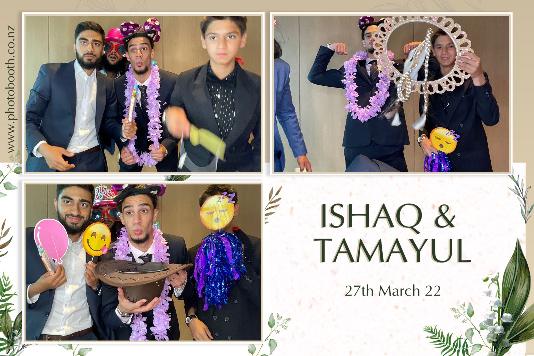 Ishaq & Tamayul's Wedding | View more photos from the event at gallery.photobooth.co.nz/u/SelfieCentral/Ishaq-Tamayuls-Wedding