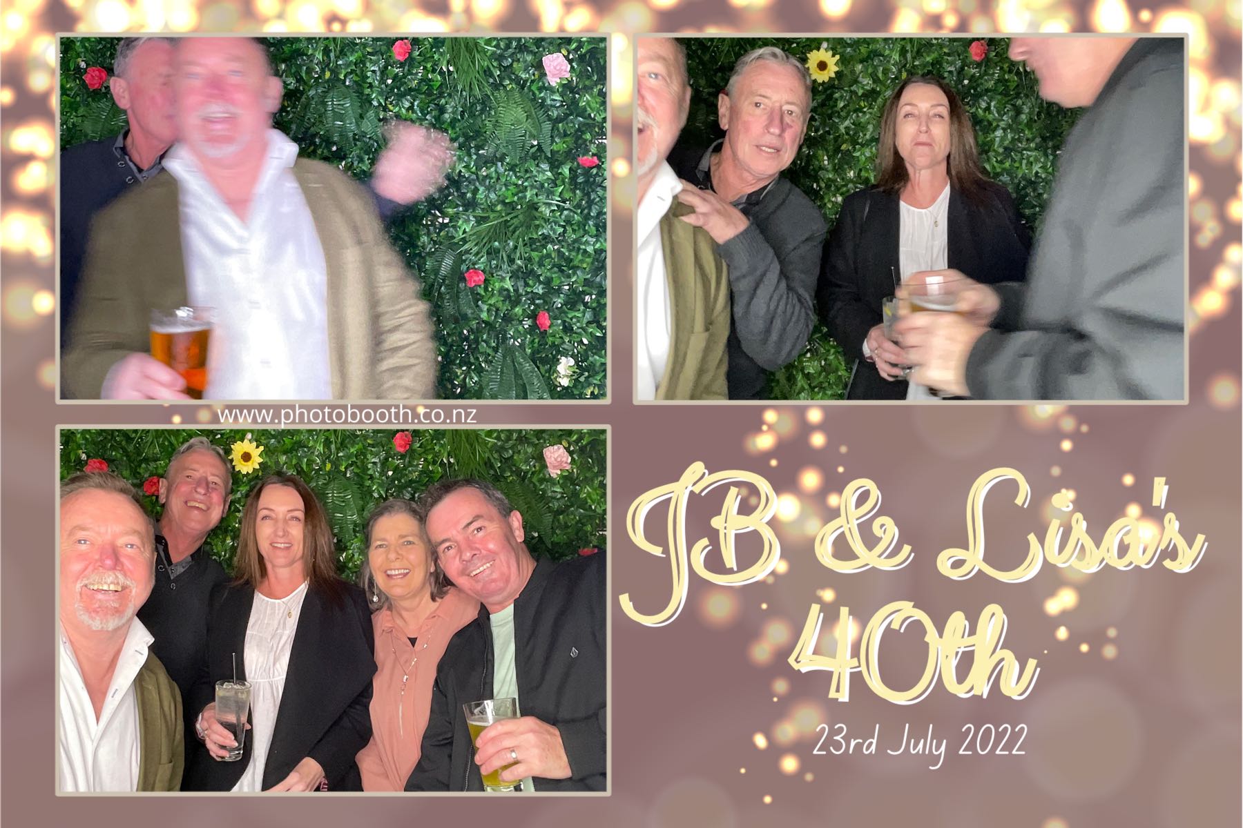 JB & Lisa's 40th Birthday | View more photos from the event at gallery.photobooth.co.nz/u/SelfieCentral/JB-Lisas-40th-Birthday