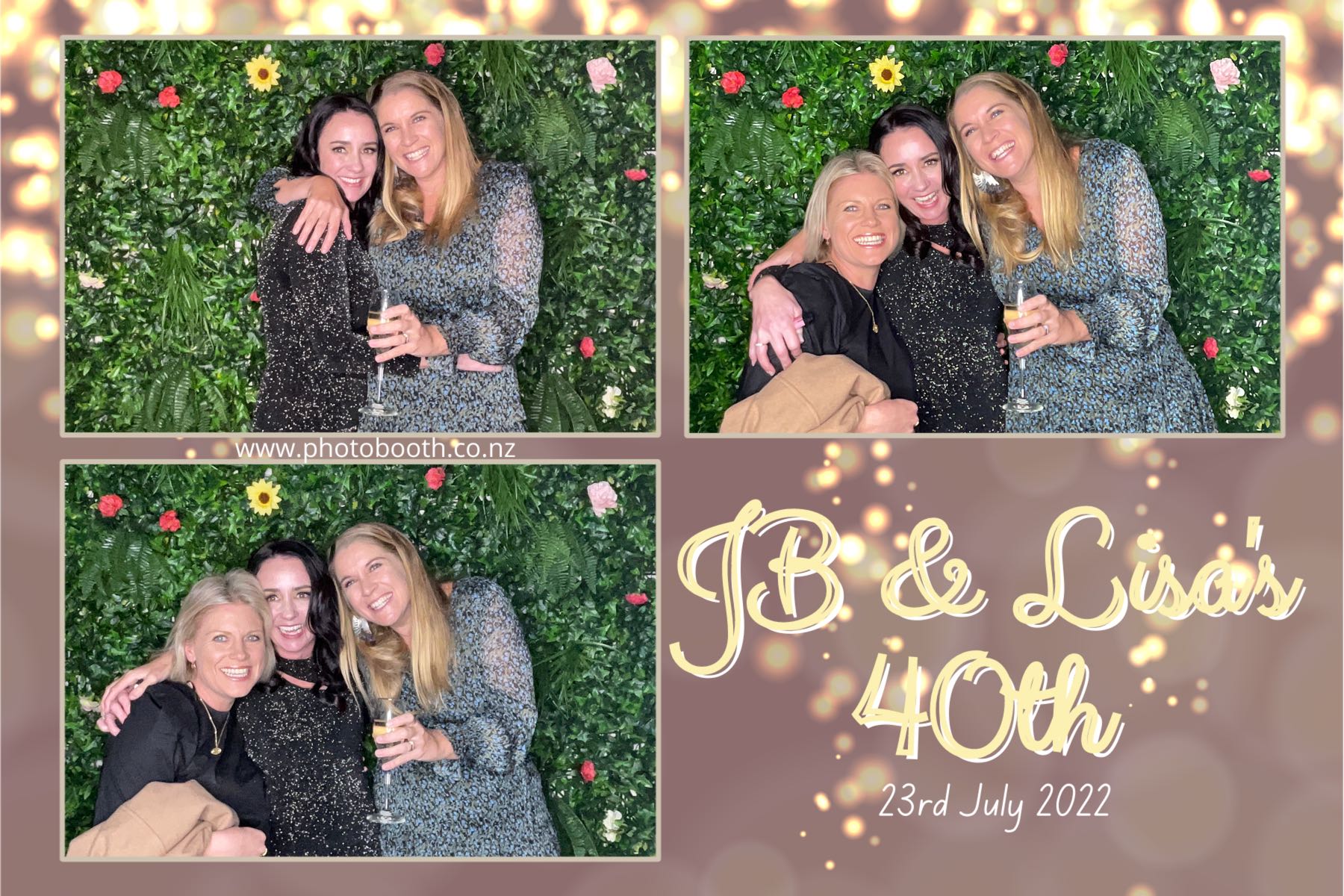 JB & Lisa's 40th Birthday | View more photos from the event at gallery.photobooth.co.nz/u/SelfieCentral/JB-Lisas-40th-Birthday
