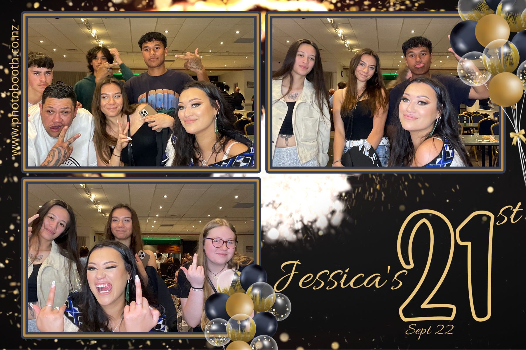 Jessica's 21st | View more photos from the event at gallery.photobooth.co.nz/u/SelfieCentral/Jessicas-21st