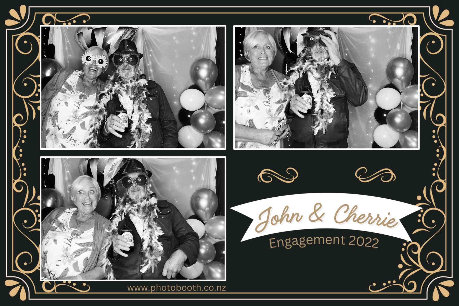 John & Cherrie's Engagement | View more photos from the event at gallery.photobooth.co.nz/u/SelfieCentral/John-Cherries-Engagement