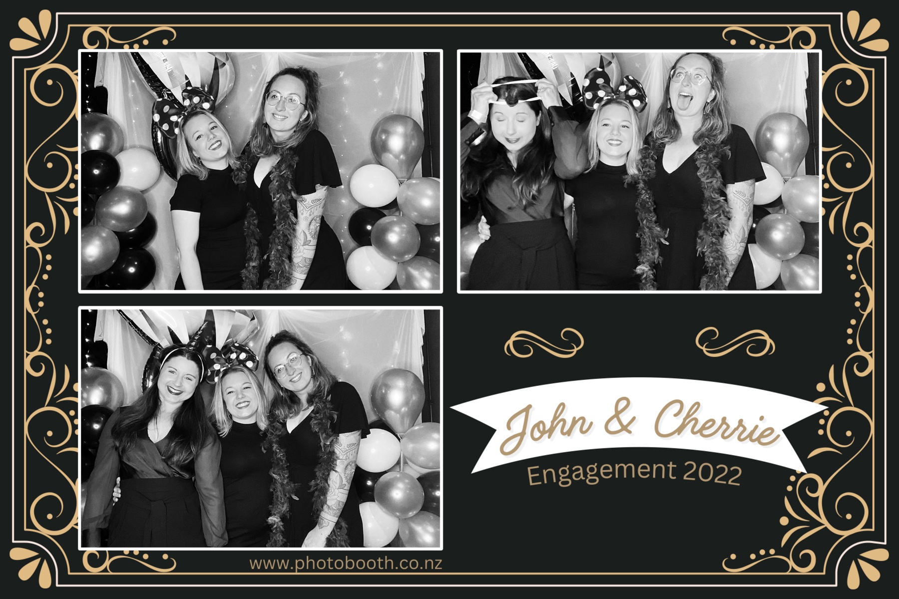 John & Cherrie's Engagement | View more photos from the event at gallery.photobooth.co.nz/u/SelfieCentral/John-Cherries-Engagement
