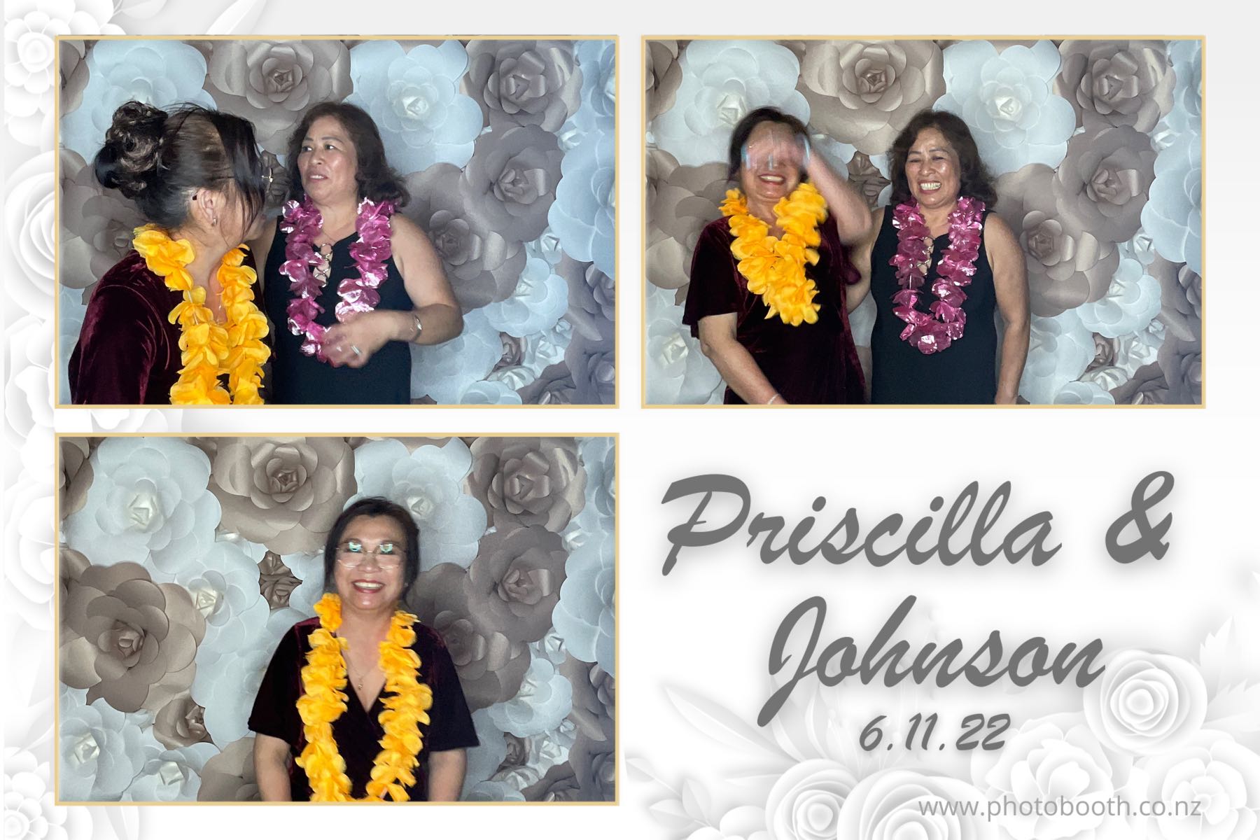 Johnson & Priscilla's Wedding | View more photos from the event at gallery.photobooth.co.nz/u/SelfieCentral/Johnson-Priscillas-Wedding