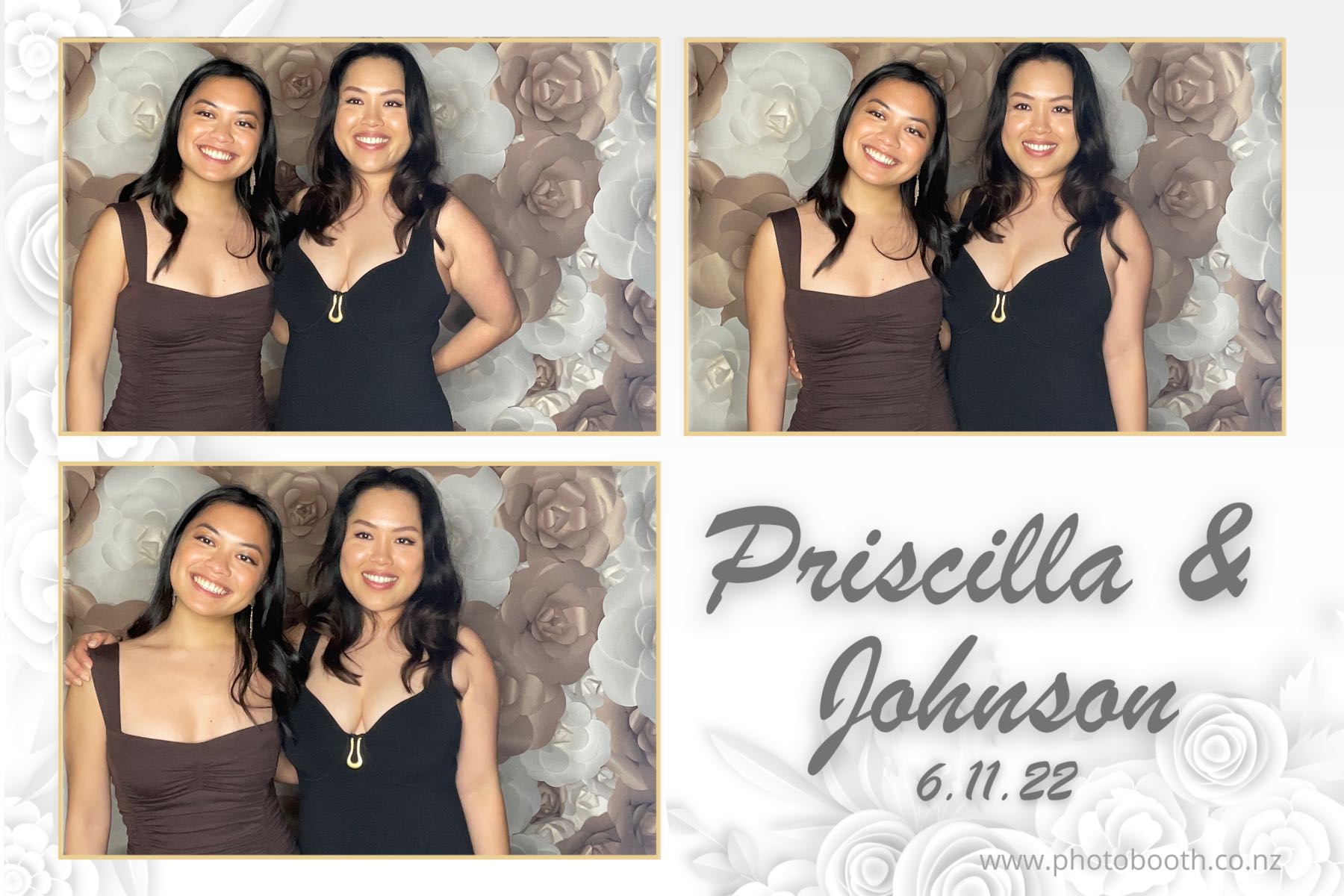 Johnson & Priscilla's Wedding | View more photos from the event at gallery.photobooth.co.nz/u/SelfieCentral/Johnson-Priscillas-Wedding