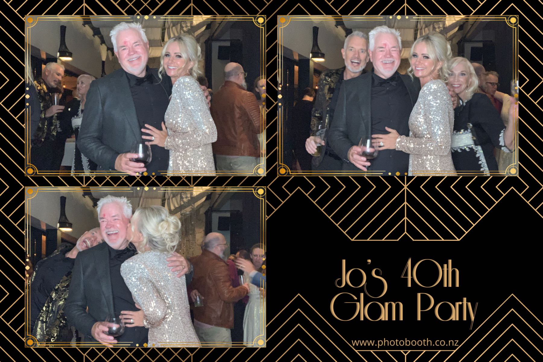 Jo's Glam 40th | View more photos from the event at gallery.photobooth.co.nz/u/SelfieCentral/Jos-Glam-40th