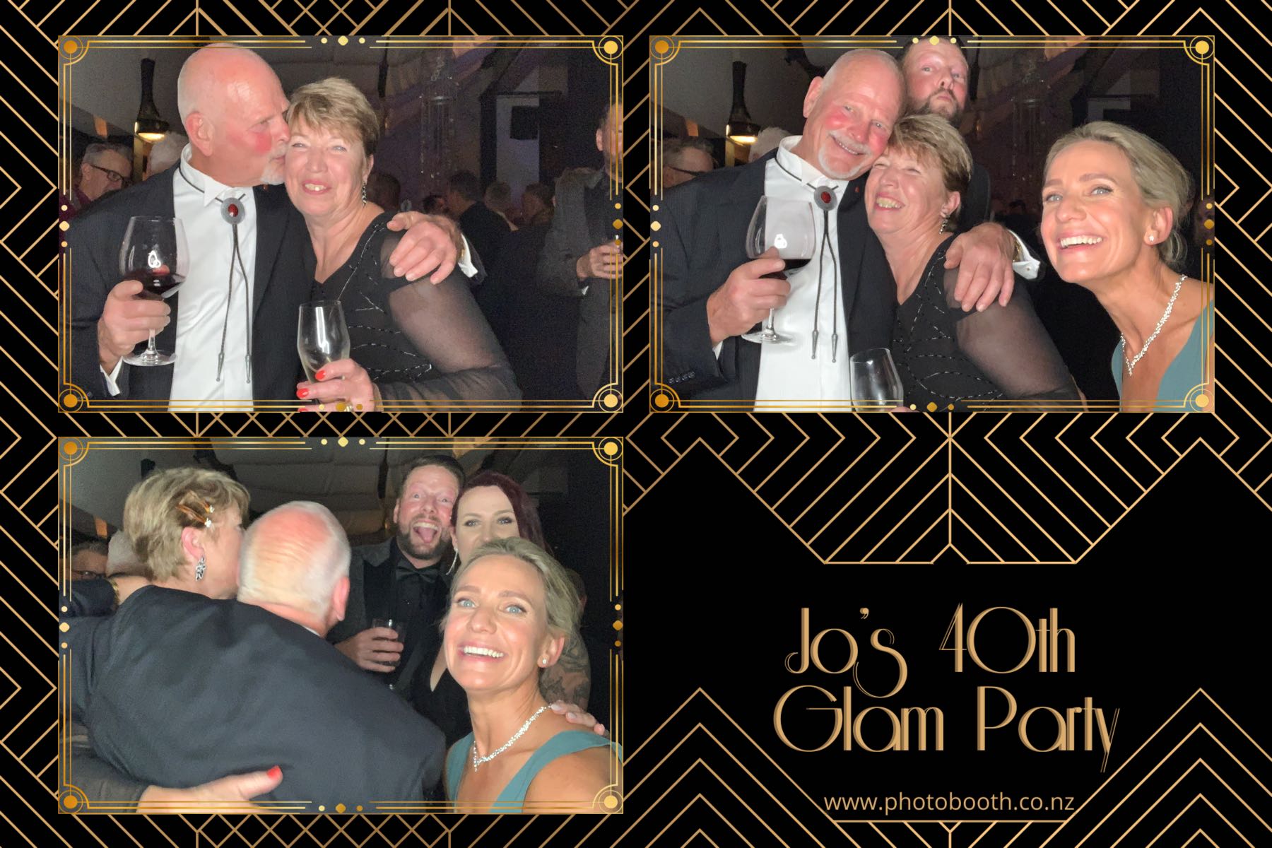 Jo's Glam 40th | View more photos from the event at gallery.photobooth.co.nz/u/SelfieCentral/Jos-Glam-40th