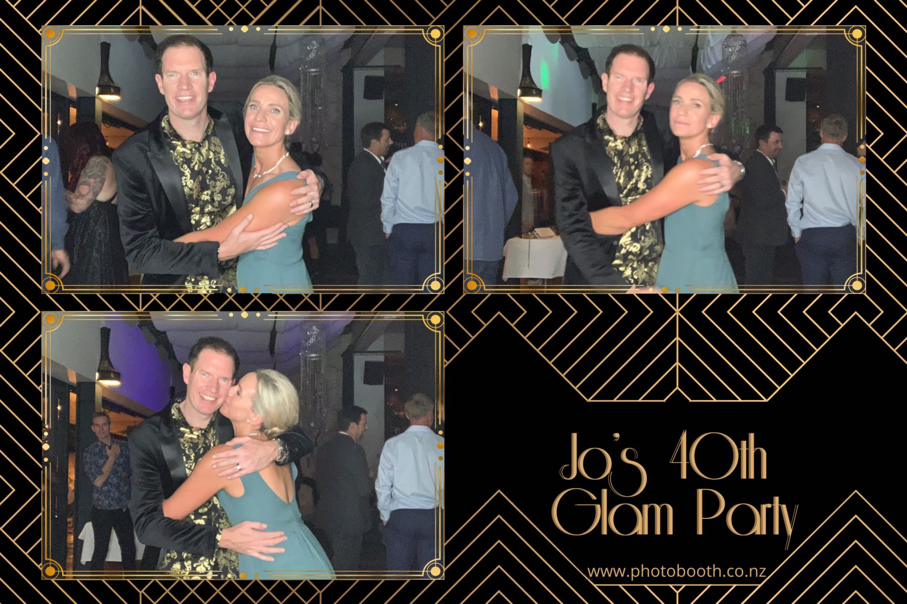 Jo's Glam 40th | View more photos from the event at gallery.photobooth.co.nz/u/SelfieCentral/Jos-Glam-40th