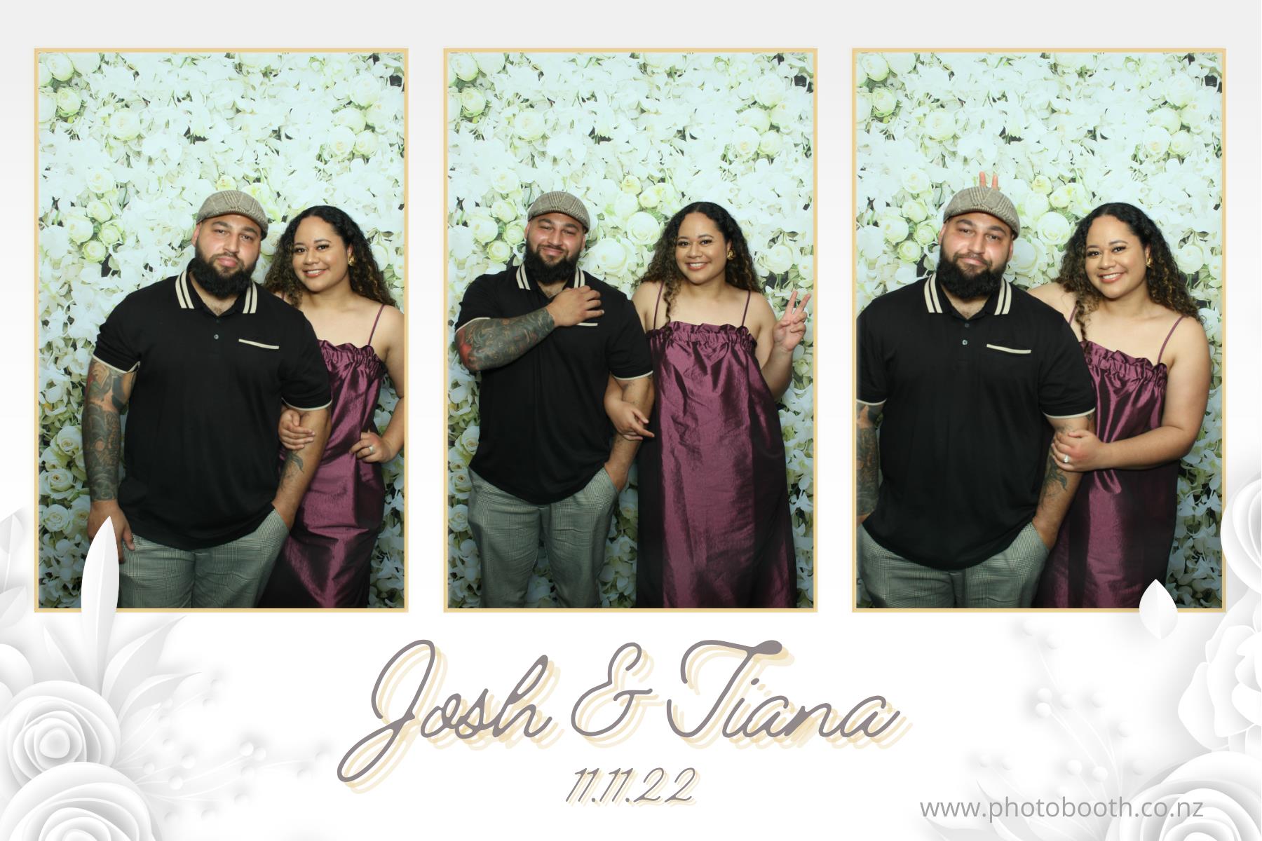 Josh & Tiana's Wedding | View more photos from the event at gallery.photobooth.co.nz/u/SelfieCentral/Josh-Tianas-Wedding