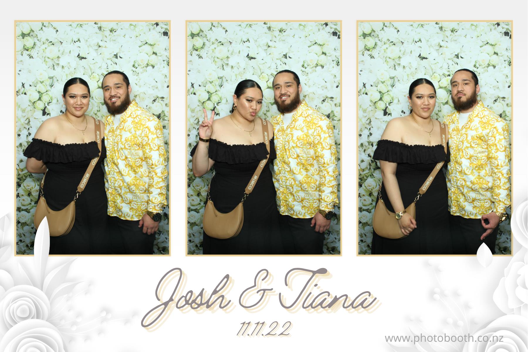 Josh & Tiana's Wedding | View more photos from the event at gallery.photobooth.co.nz/u/SelfieCentral/Josh-Tianas-Wedding