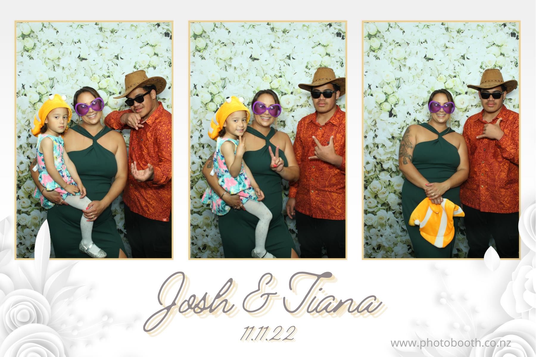 Josh & Tiana's Wedding | View more photos from the event at gallery.photobooth.co.nz/u/SelfieCentral/Josh-Tianas-Wedding