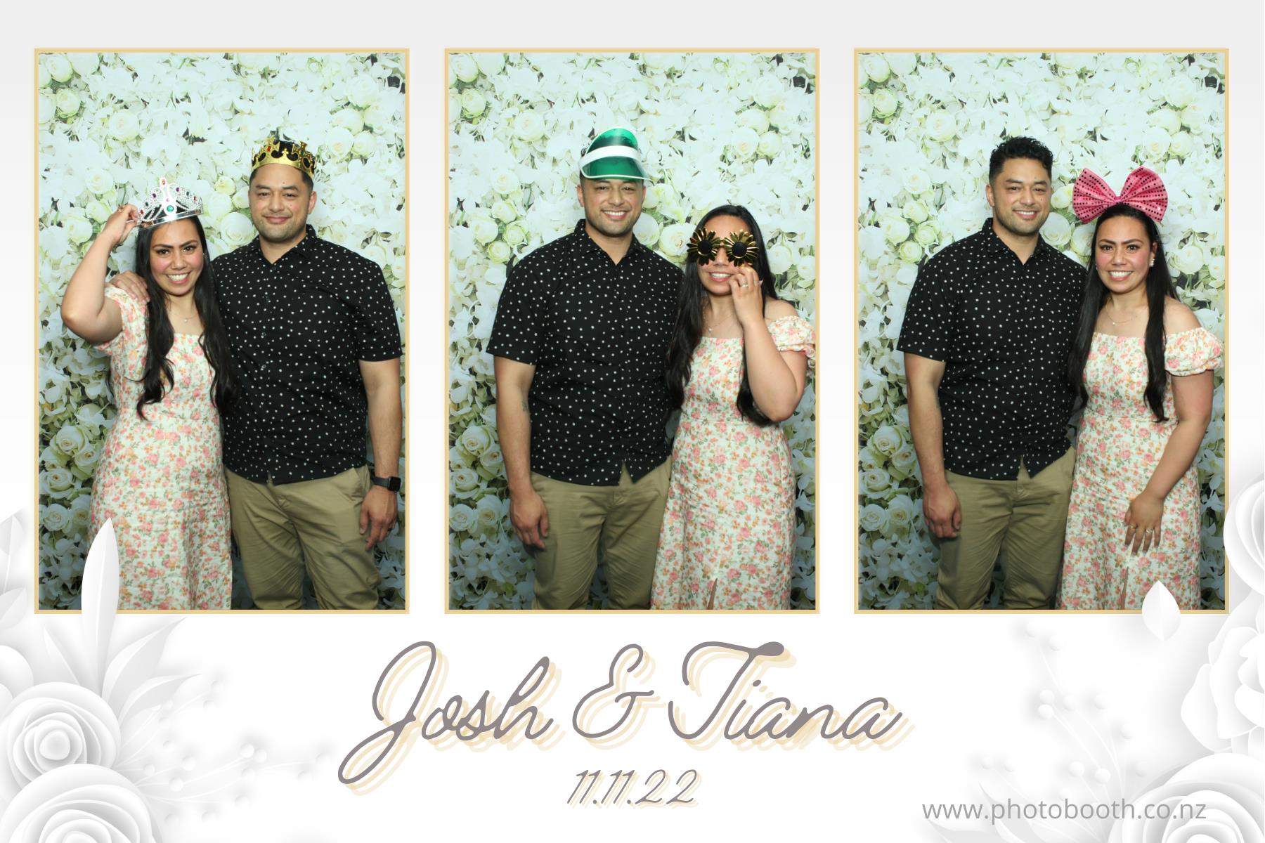 Josh & Tiana's Wedding | View more photos from the event at gallery.photobooth.co.nz/u/SelfieCentral/Josh-Tianas-Wedding