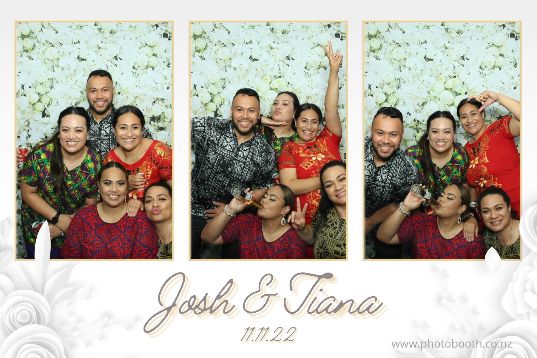 Josh & Tiana's Wedding | View more photos from the event at gallery.photobooth.co.nz/u/SelfieCentral/Josh-Tianas-Wedding