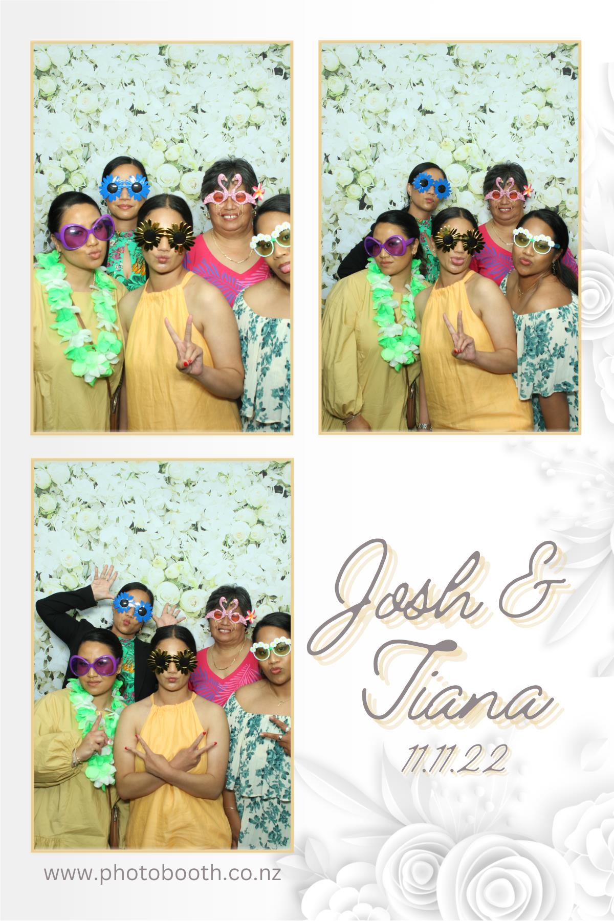 Josh & Tiana's Wedding | View more photos from the event at gallery.photobooth.co.nz/u/SelfieCentral/Josh-Tianas-Wedding