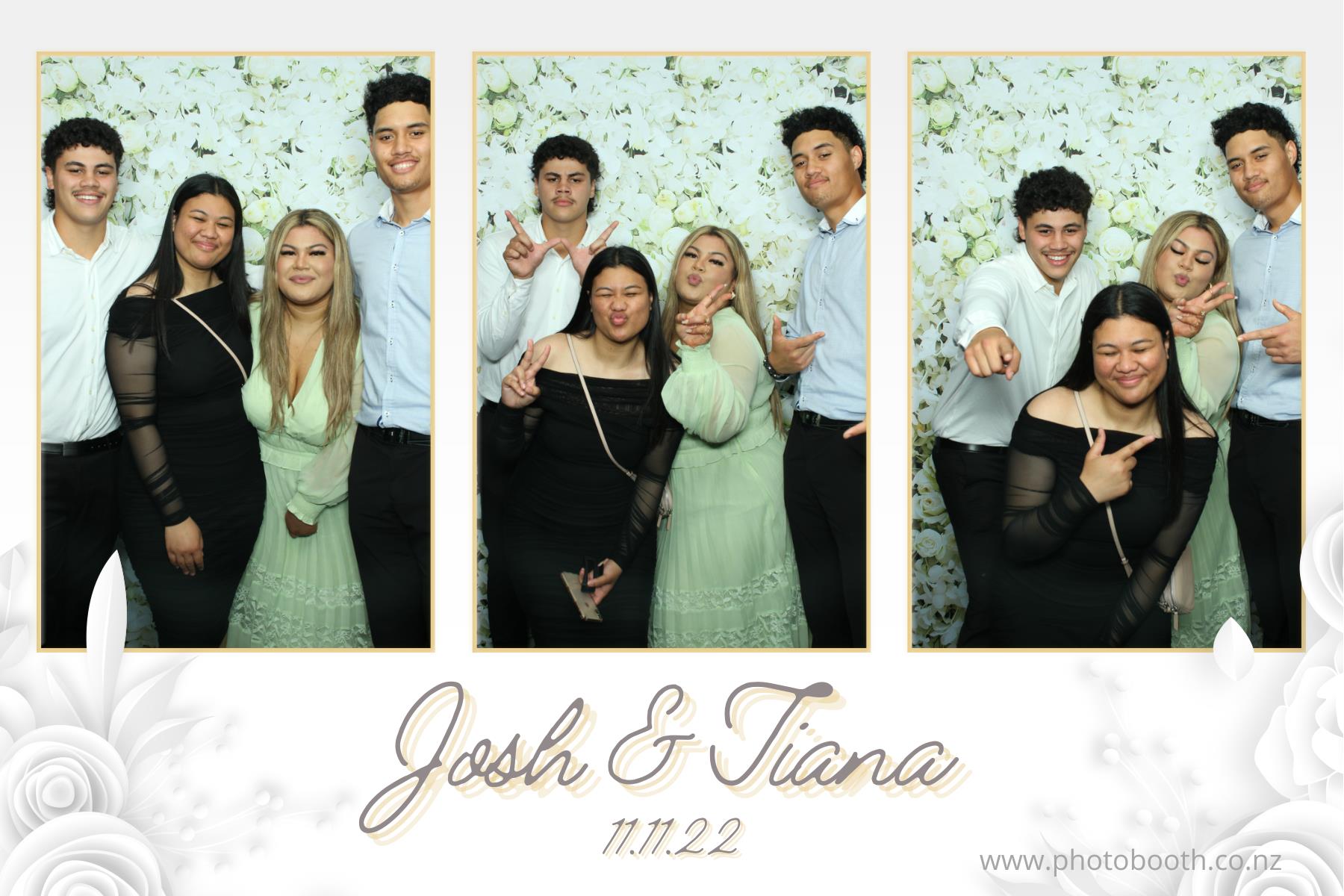 Josh & Tiana's Wedding | View more photos from the event at gallery.photobooth.co.nz/u/SelfieCentral/Josh-Tianas-Wedding