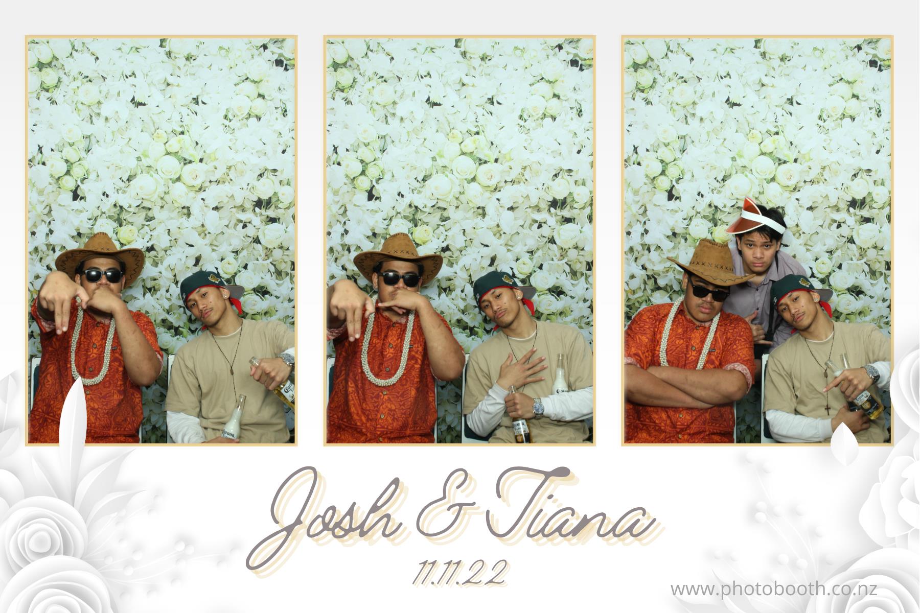 Josh & Tiana's Wedding | View more photos from the event at gallery.photobooth.co.nz/u/SelfieCentral/Josh-Tianas-Wedding