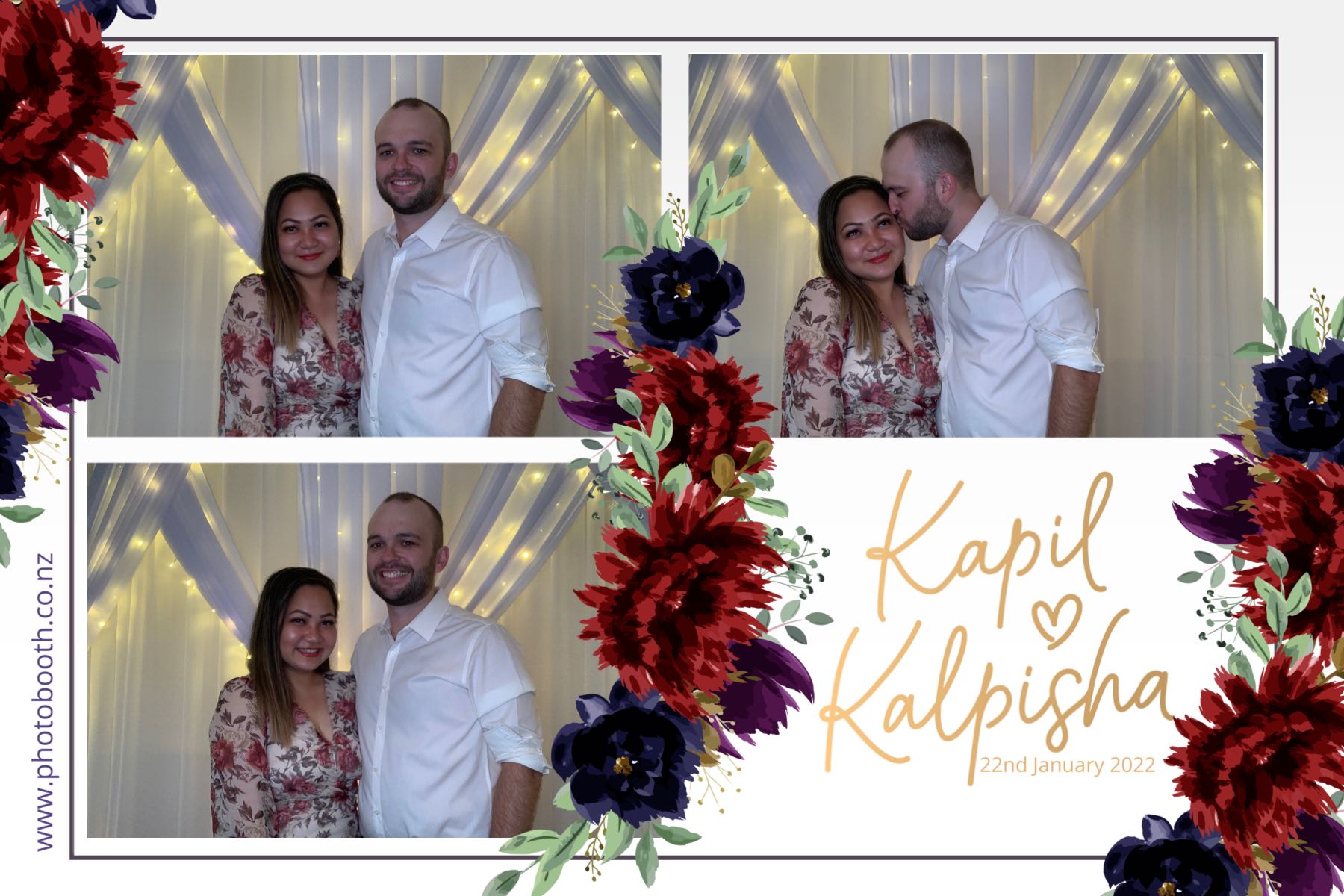 Kapil & Kalpisha's Wedding | View more photos from the event at gallery.photobooth.co.nz/u/SelfieCentral/Kapil-Kalpishas-Wedding