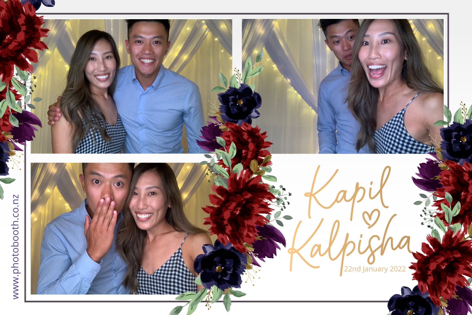 Kapil & Kalpisha's Wedding | View more photos from the event at gallery.photobooth.co.nz/u/SelfieCentral/Kapil-Kalpishas-Wedding