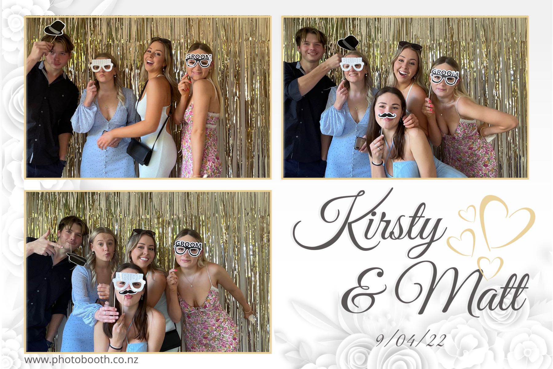 Kirsty & Matt's Wedding | View more photos from the event at gallery.photobooth.co.nz/u/SelfieCentral/Kirsty-Matts-Wedding