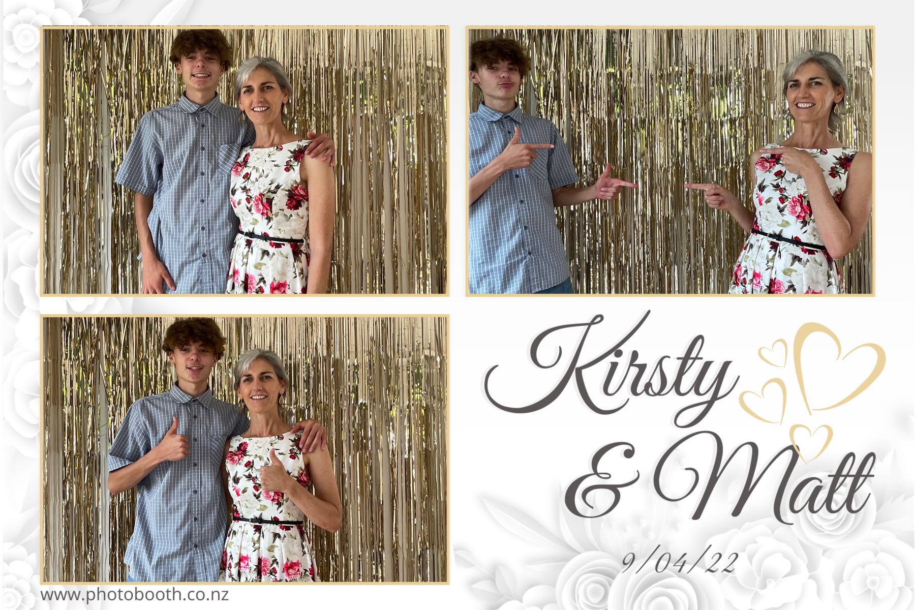 Kirsty & Matt's Wedding | View more photos from the event at gallery.photobooth.co.nz/u/SelfieCentral/Kirsty-Matts-Wedding