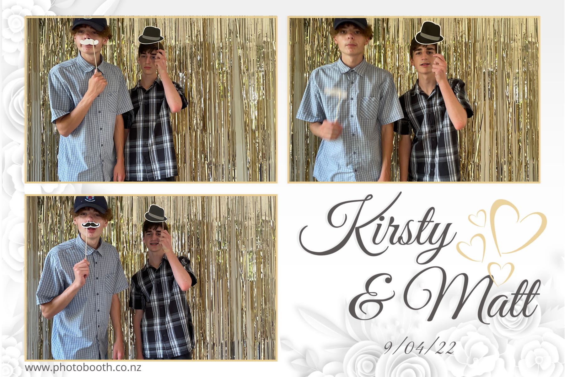 Kirsty & Matt's Wedding | View more photos from the event at gallery.photobooth.co.nz/u/SelfieCentral/Kirsty-Matts-Wedding