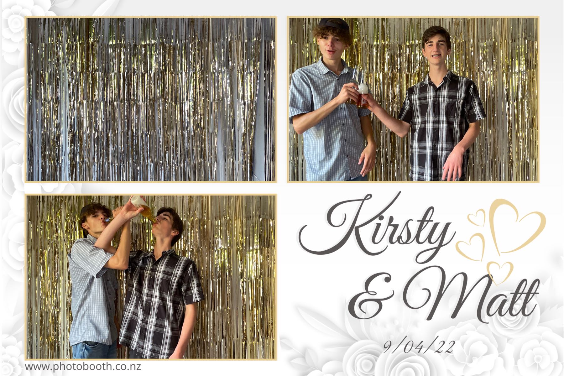 Kirsty & Matt's Wedding | View more photos from the event at gallery.photobooth.co.nz/u/SelfieCentral/Kirsty-Matts-Wedding