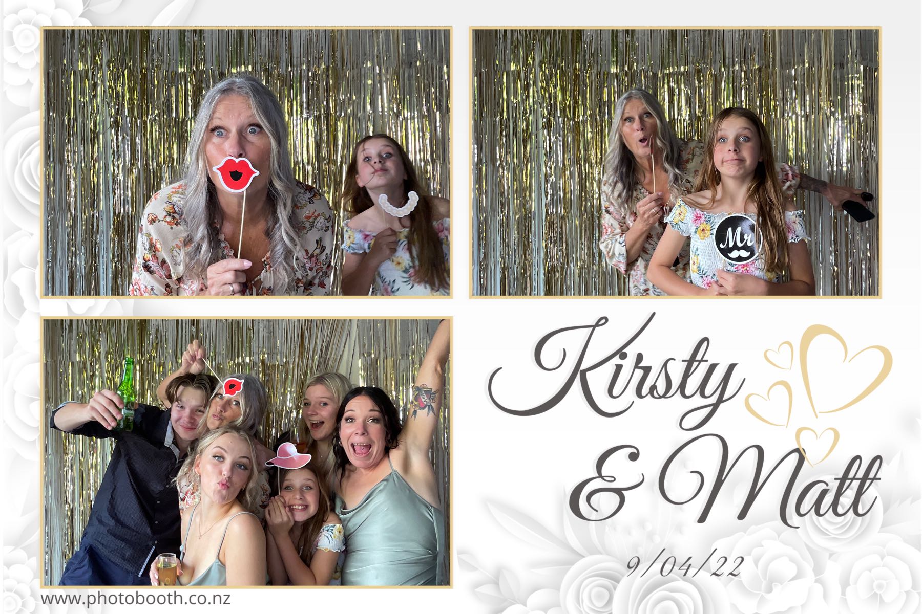 Kirsty & Matt's Wedding | View more photos from the event at gallery.photobooth.co.nz/u/SelfieCentral/Kirsty-Matts-Wedding
