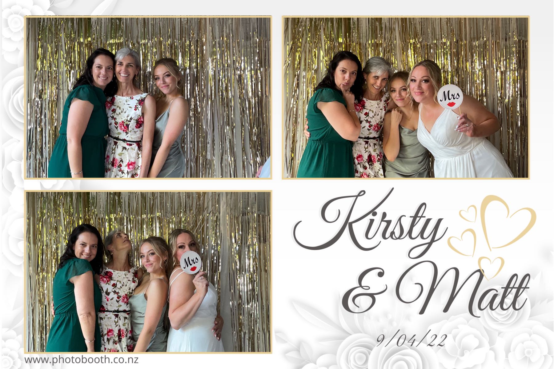 Kirsty & Matt's Wedding | View more photos from the event at gallery.photobooth.co.nz/u/SelfieCentral/Kirsty-Matts-Wedding