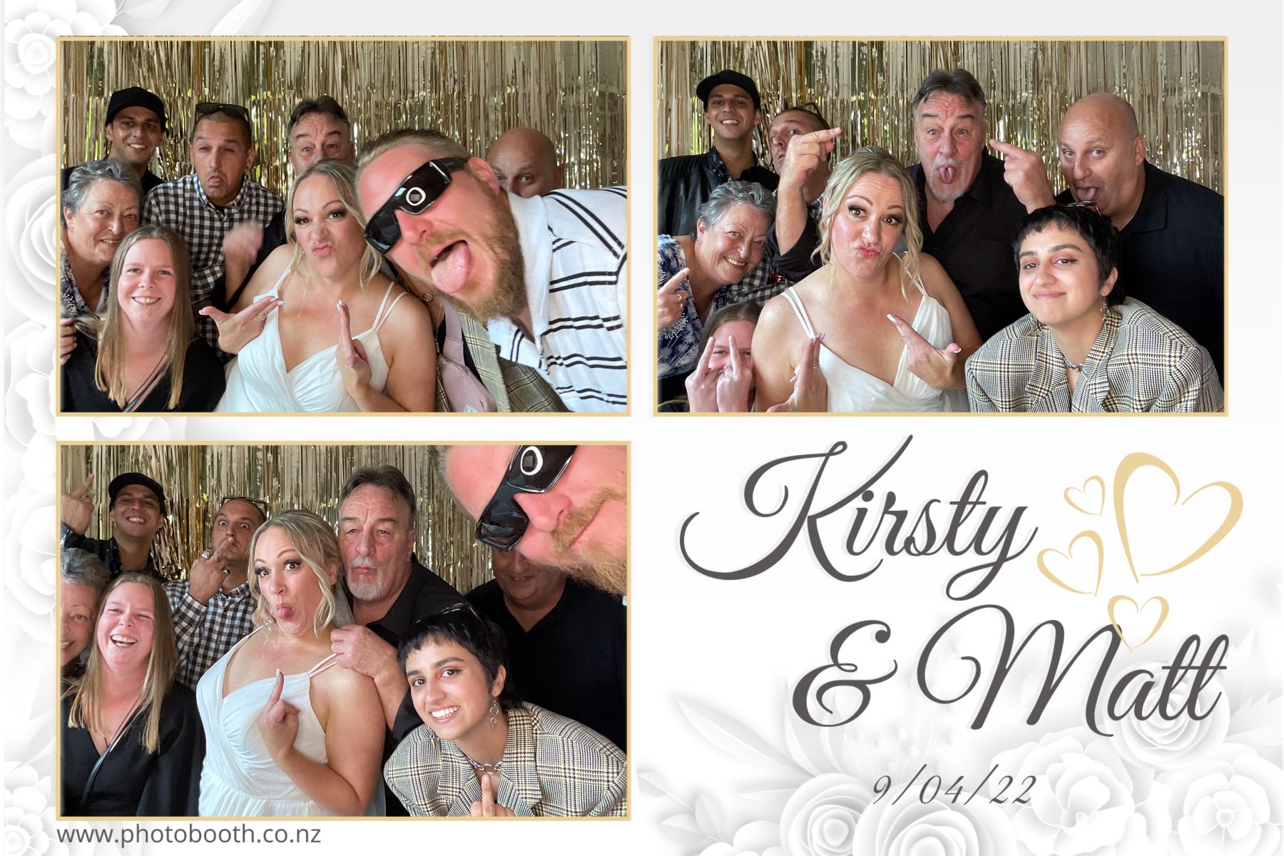 Kirsty & Matt's Wedding | View more photos from the event at gallery.photobooth.co.nz/u/SelfieCentral/Kirsty-Matts-Wedding